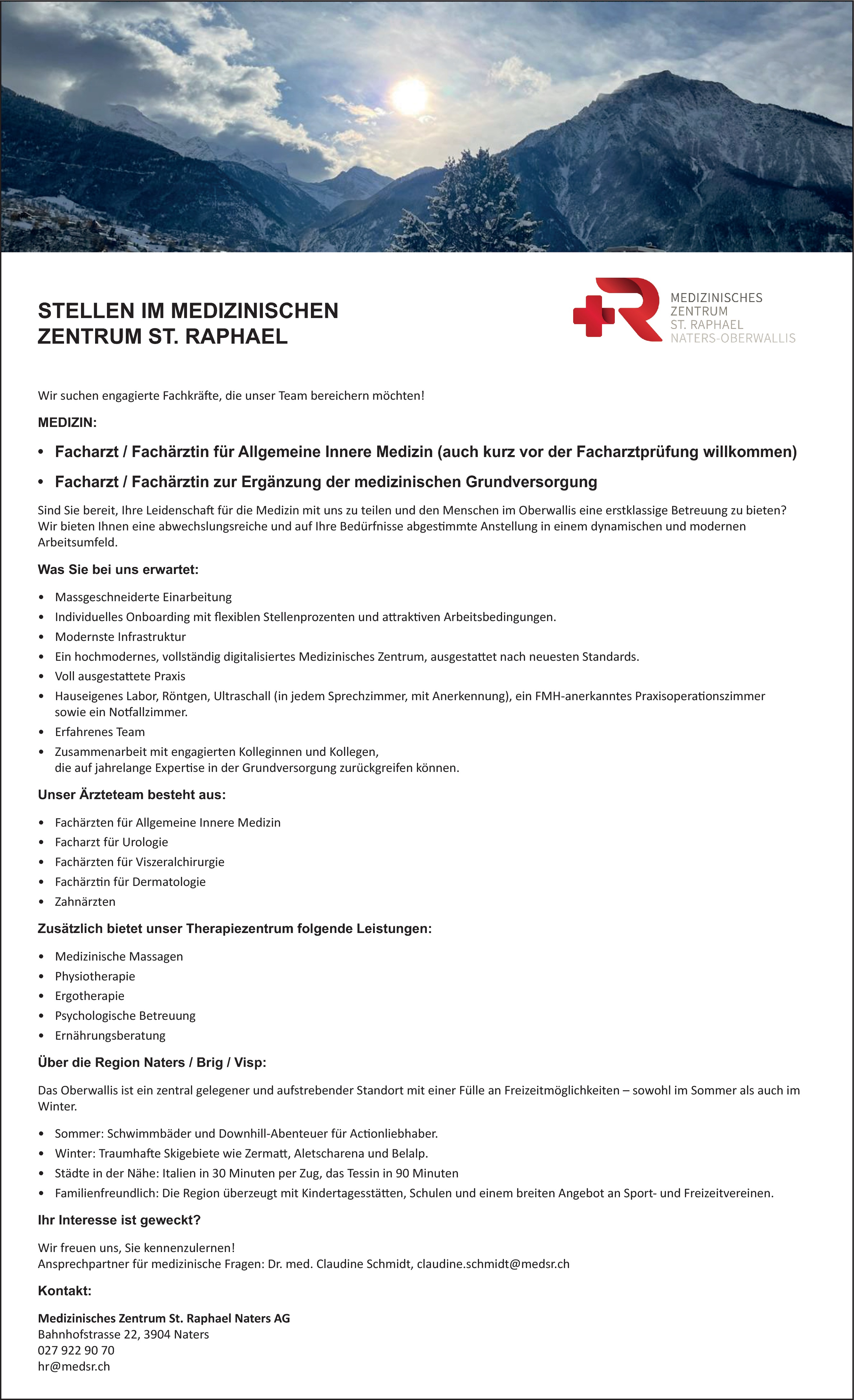 Facharzt / Fachärztin für Allgemeine Innere Medizin 