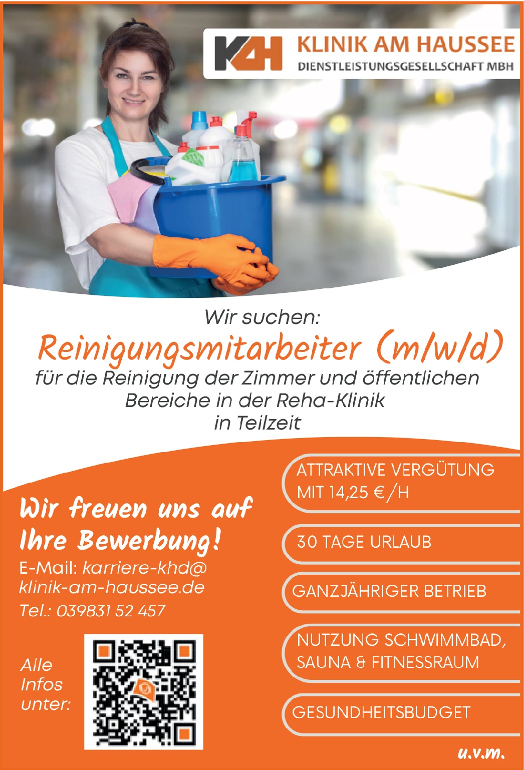 Reinigungsmitarbeiter m/w/d
