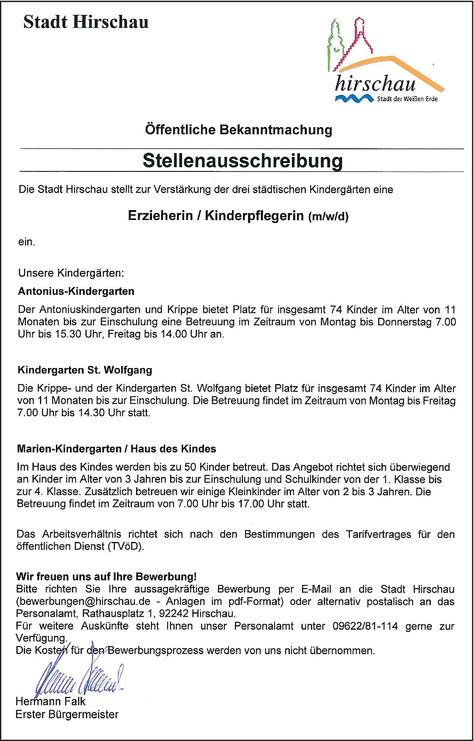 Kinderpflegerin m/w/d