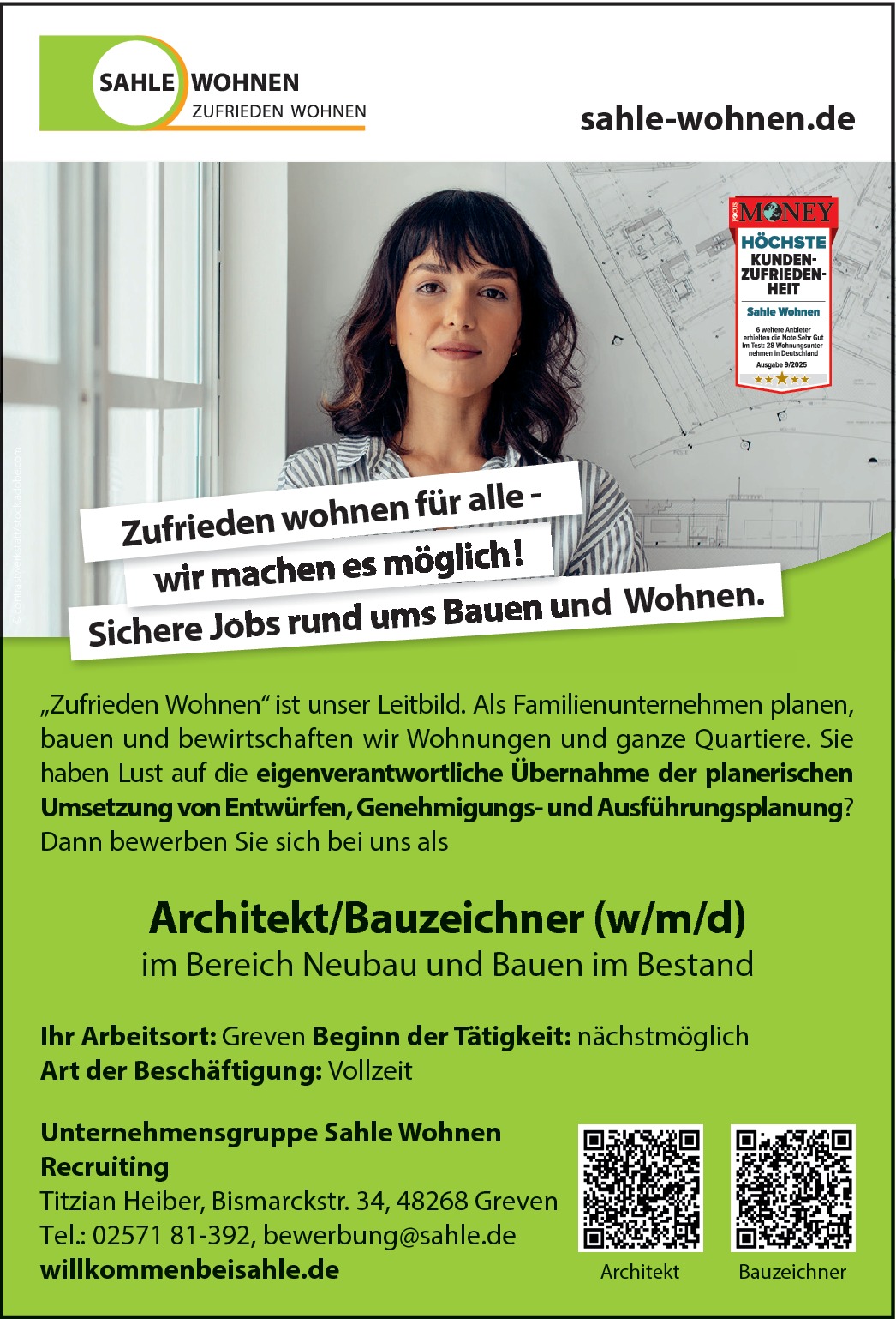 Architekt / Bauzeichner m/w/d