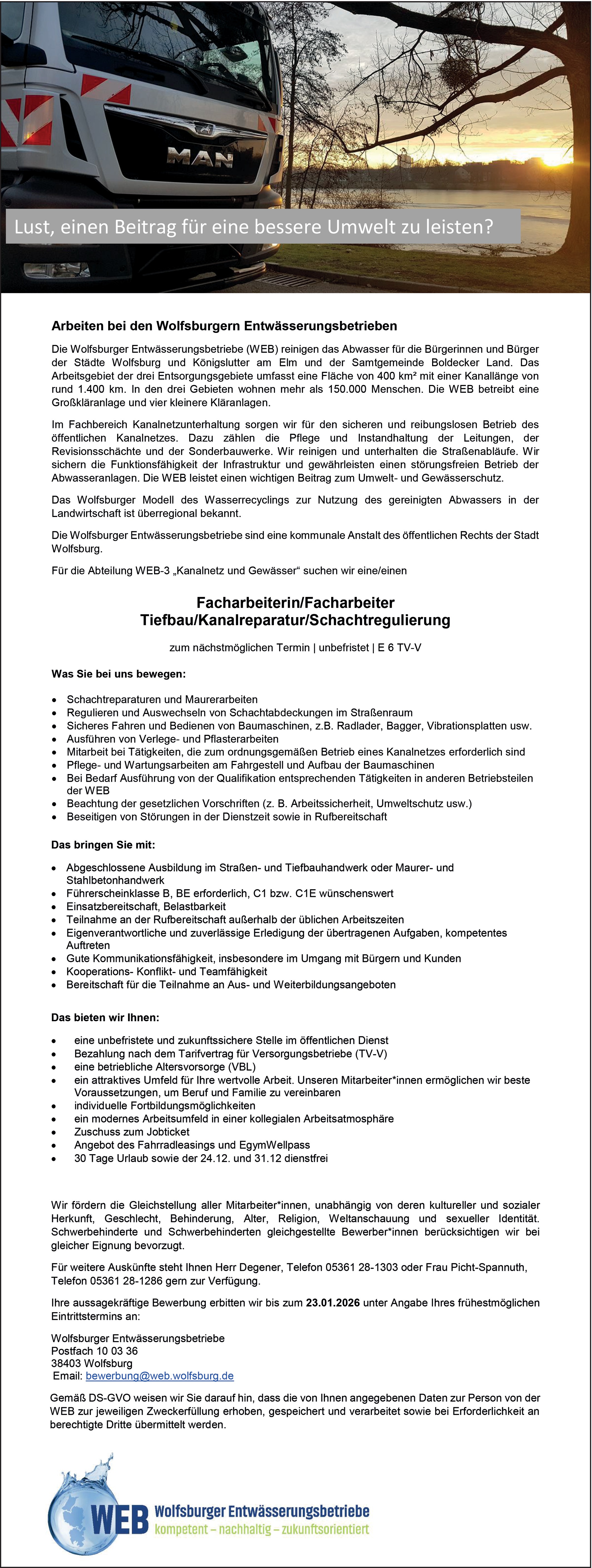 Tiefbaufacharbeiter / Straßenbauarbeiter (m/w/d)