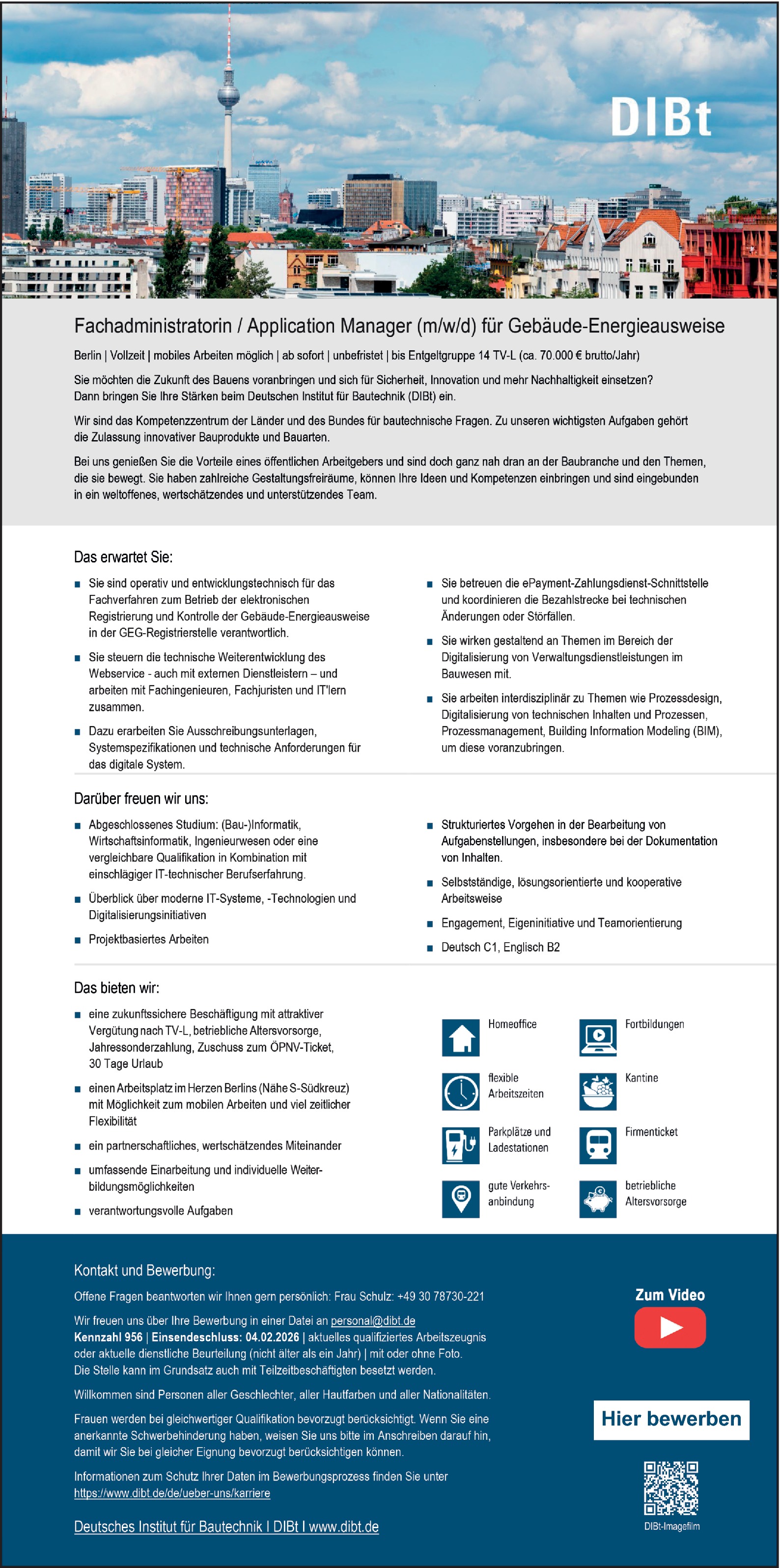  Application Manager (m/w/d) für Gebäude-Energieausweise