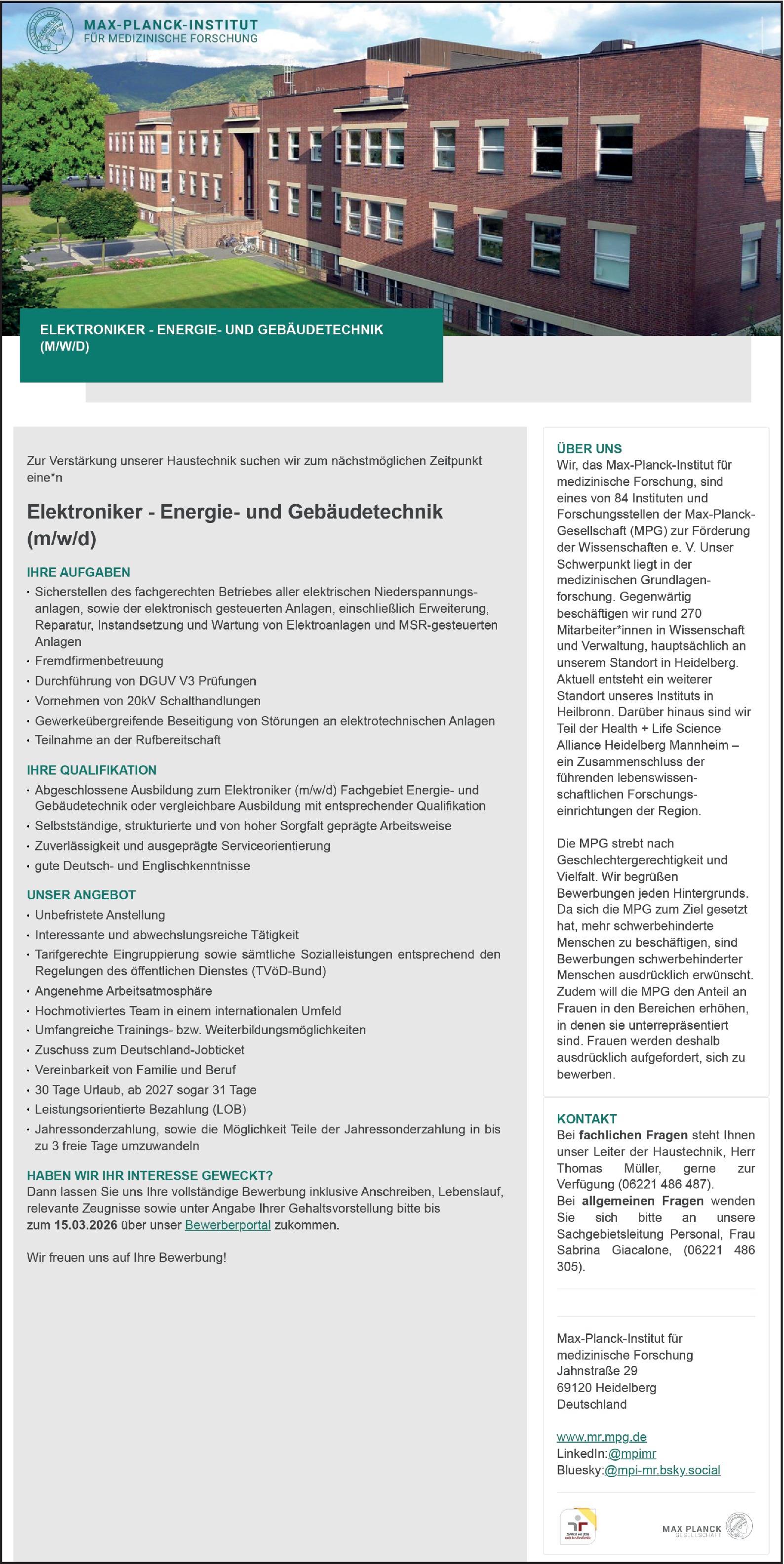 Elektroniker - Energie- und Gebäudetechnik 