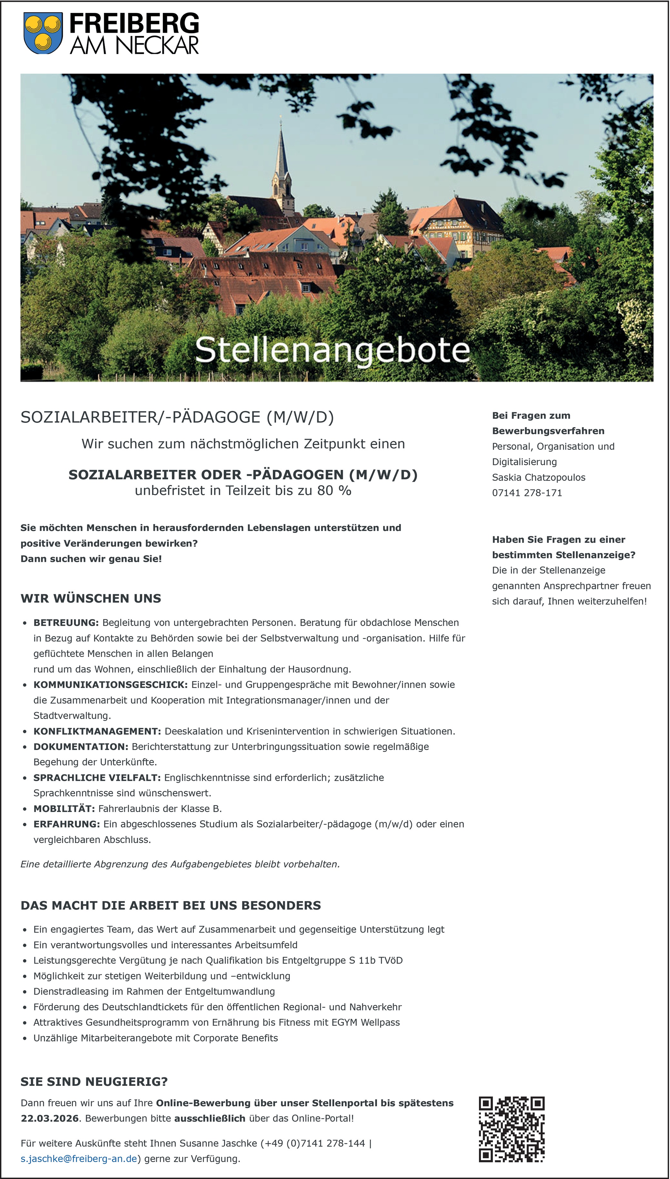 Sozialpädagoge (m/w/d)