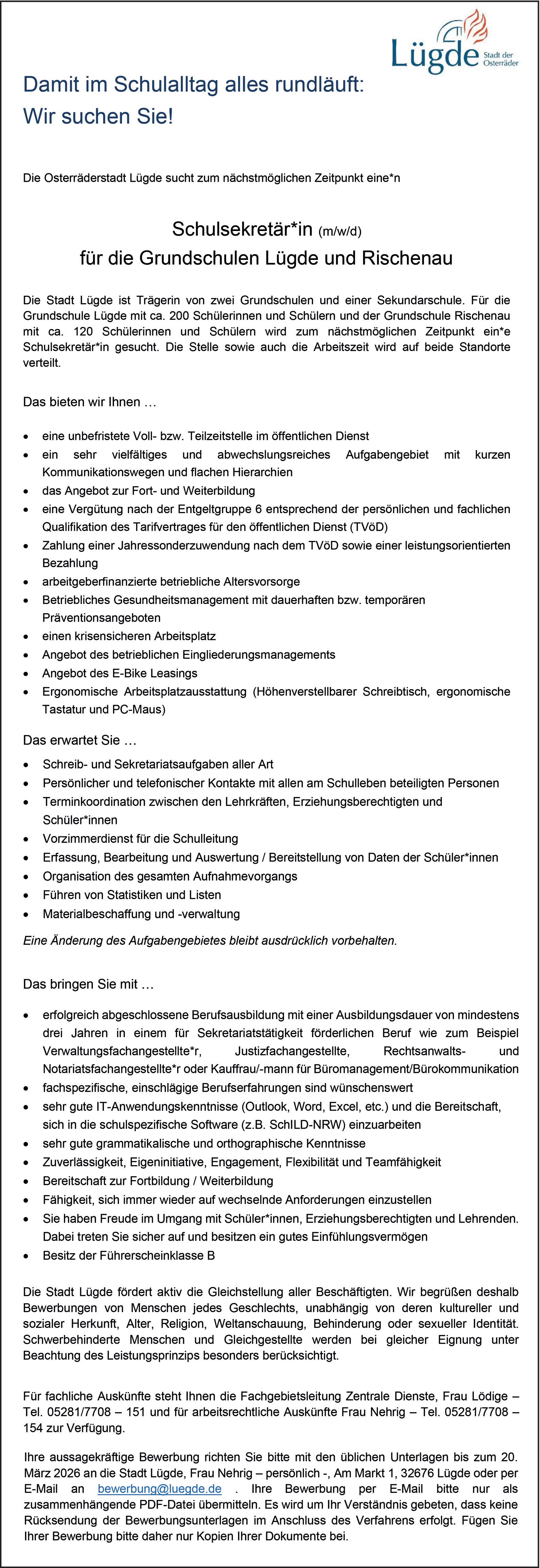 Rechtsanwaltsfachangestellte m/w/d