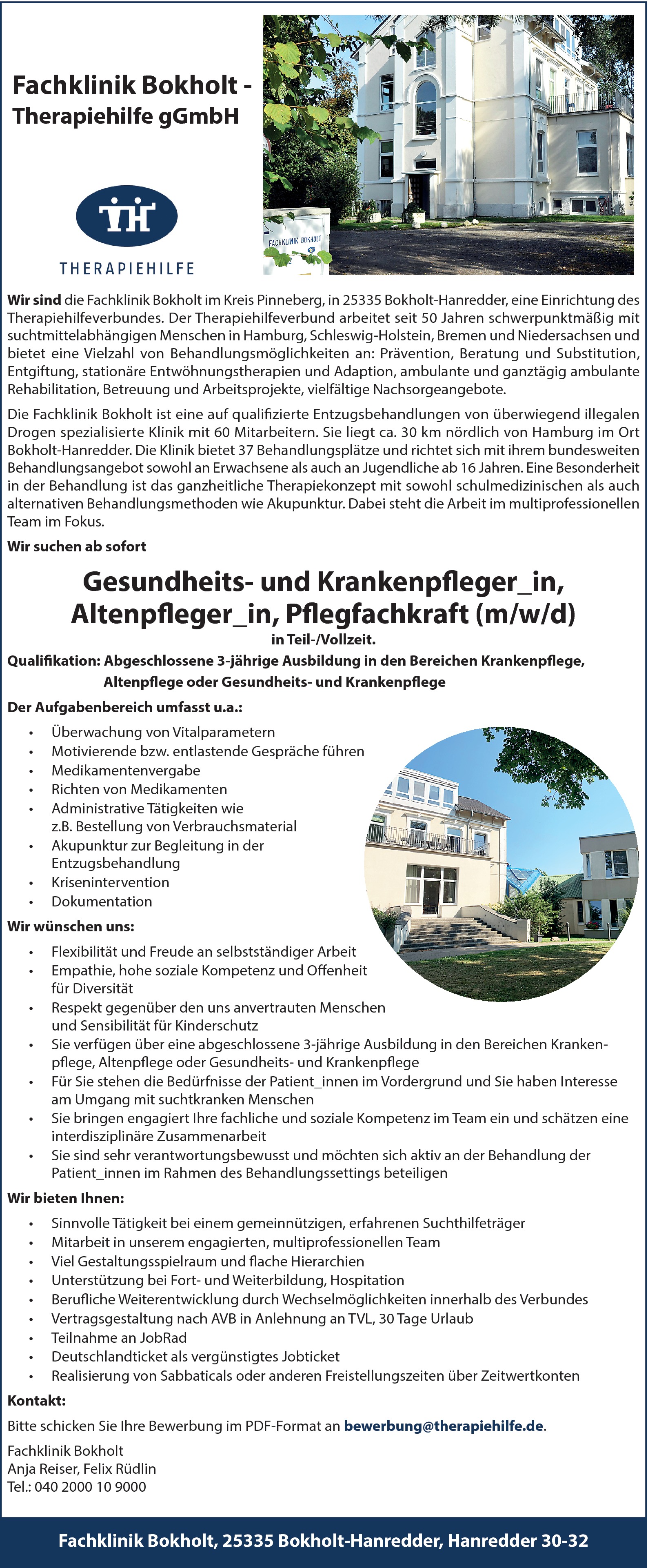 Gesundheits- und Krankenpfleger (m/w/d)