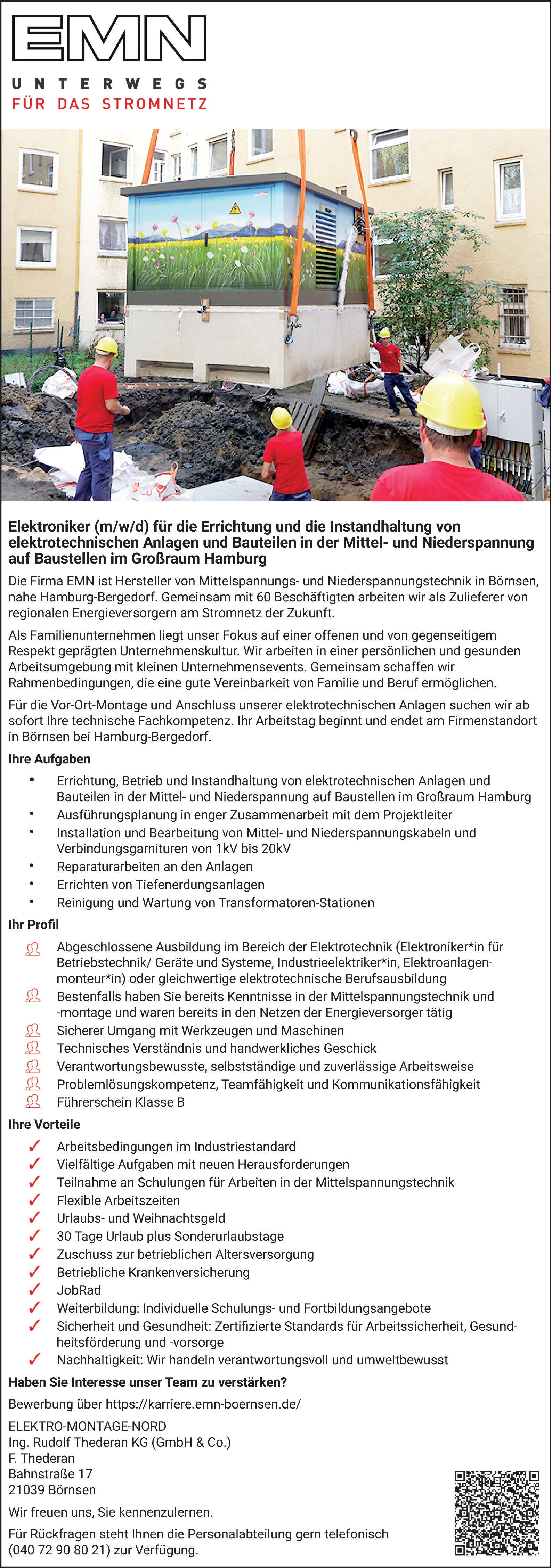 Industrieelektriker m/w/d