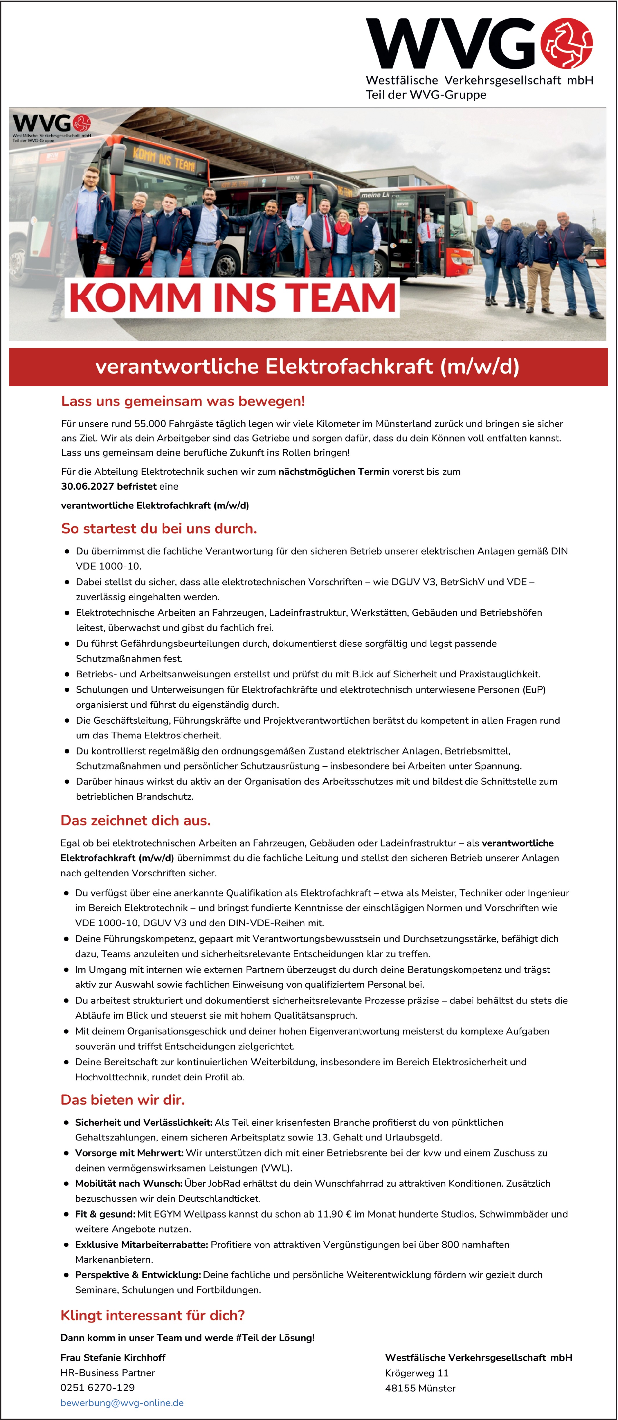 Elektrotechniker m/w/d