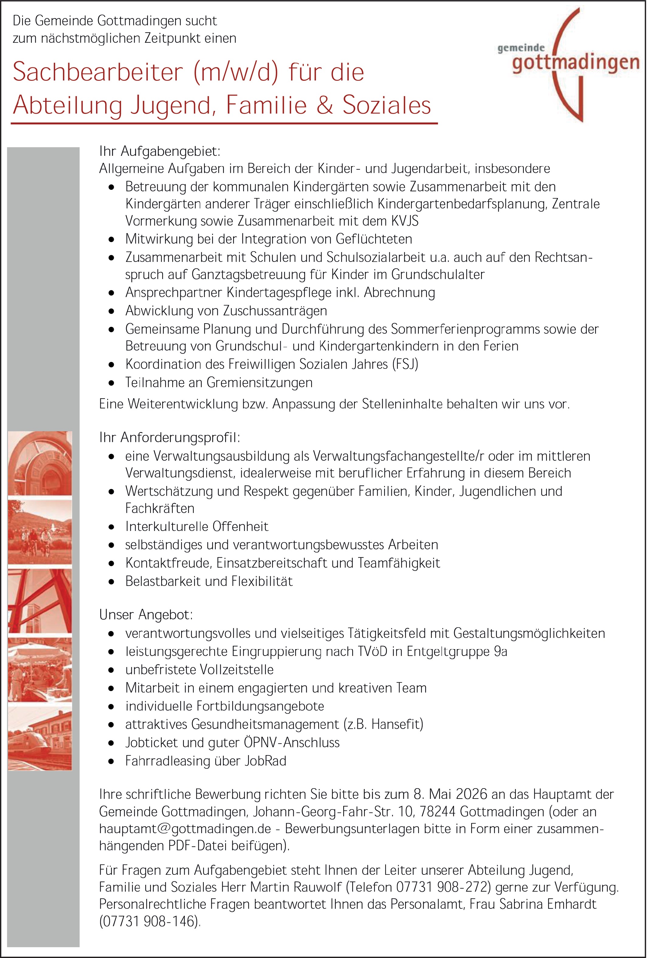 Sachbearbeiter / Verwaltungsfachangestellte (m/w/d)