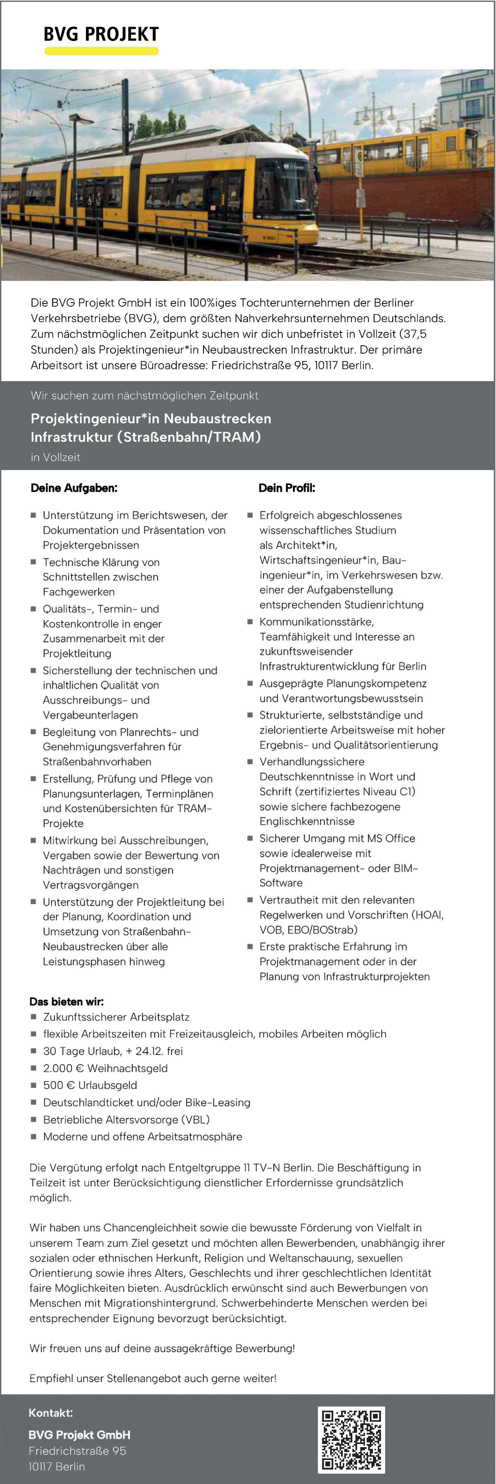 Projektingenieur/in m/w/d Neubaustrecken Infrastruktur