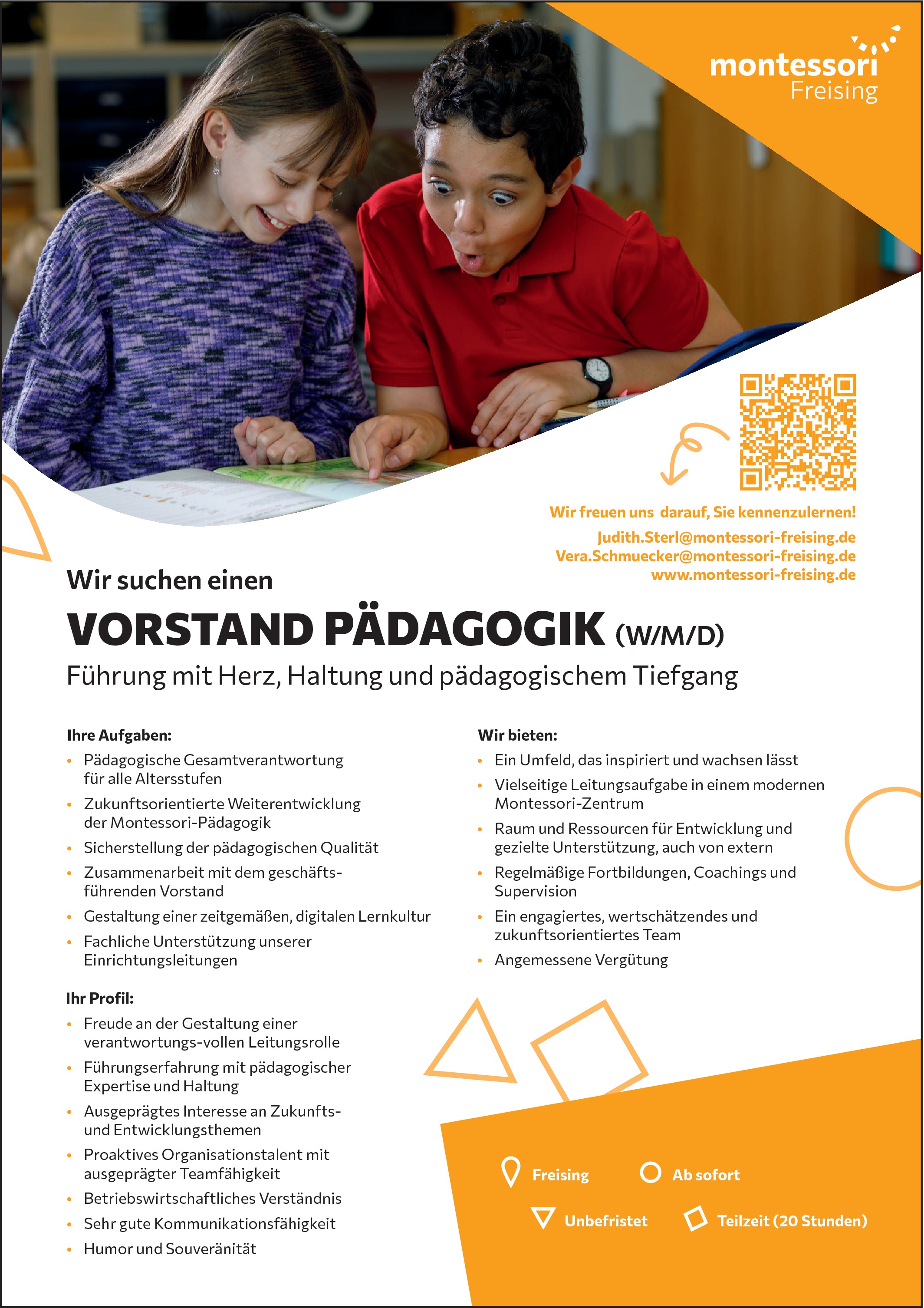 Vorstand Pädagogik m/w/d