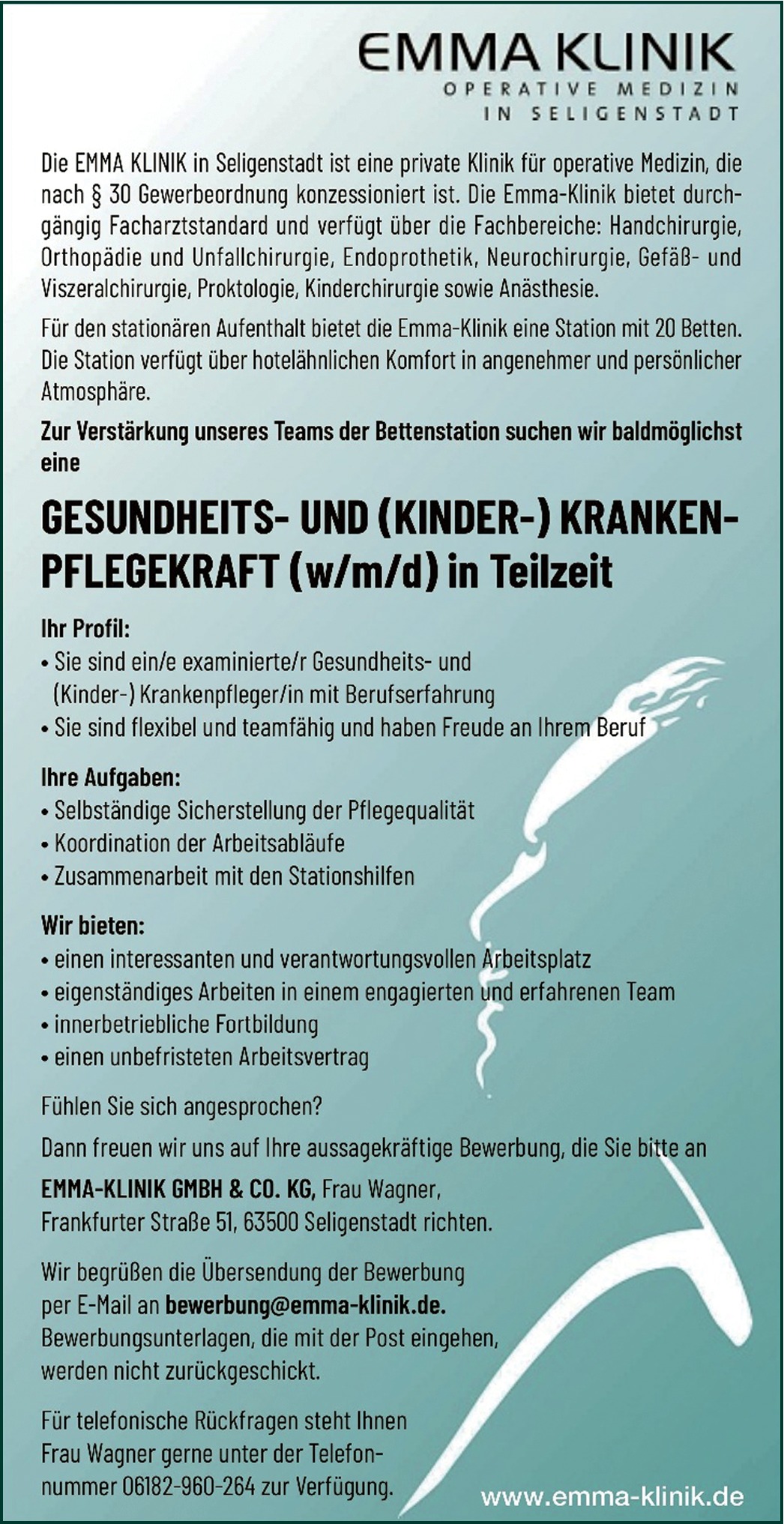 Gesundheits- und Kinderkrankenpfleger/in m/w/d