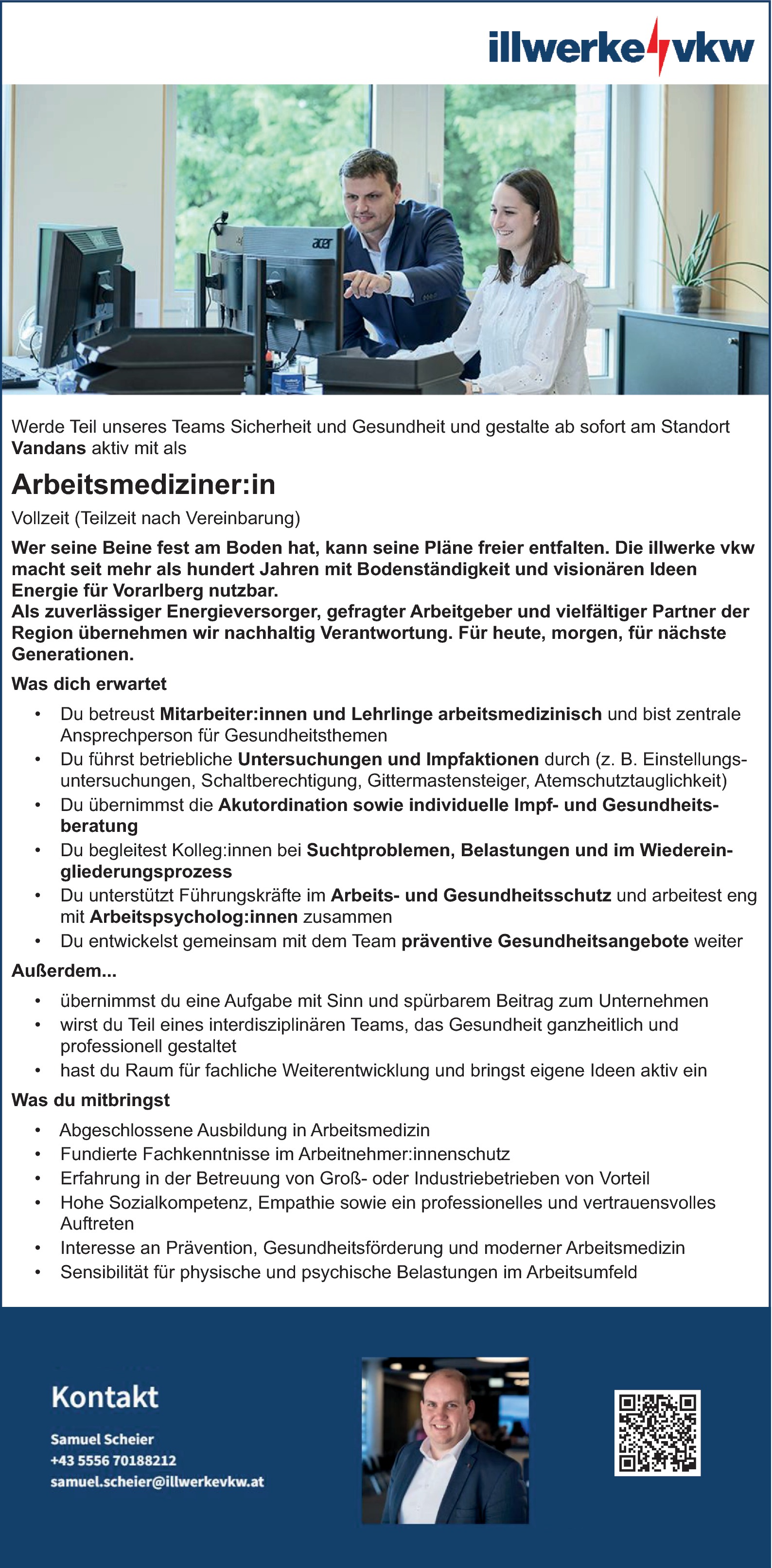 Arbeitsmediziner (m/w/d)