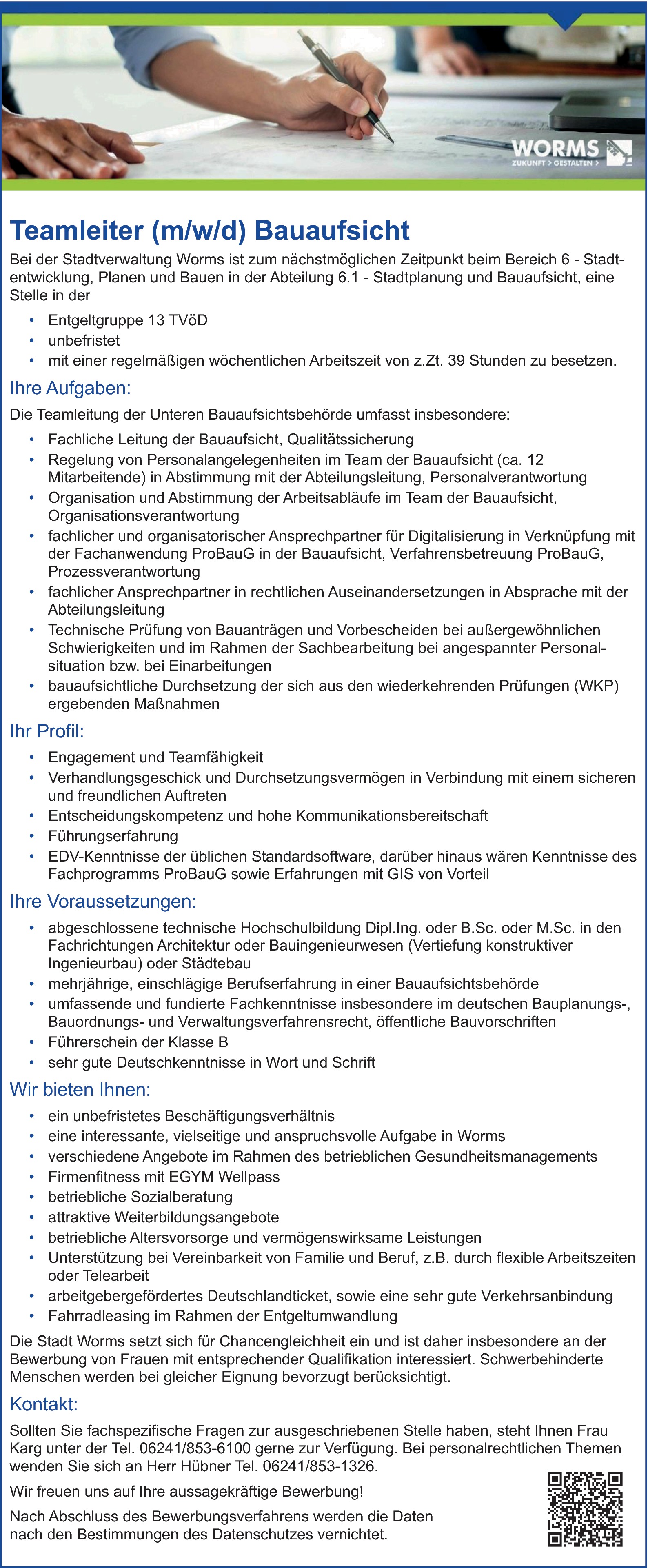 Bauingenieur Konstruktiver Ingenieurbau m/w/d