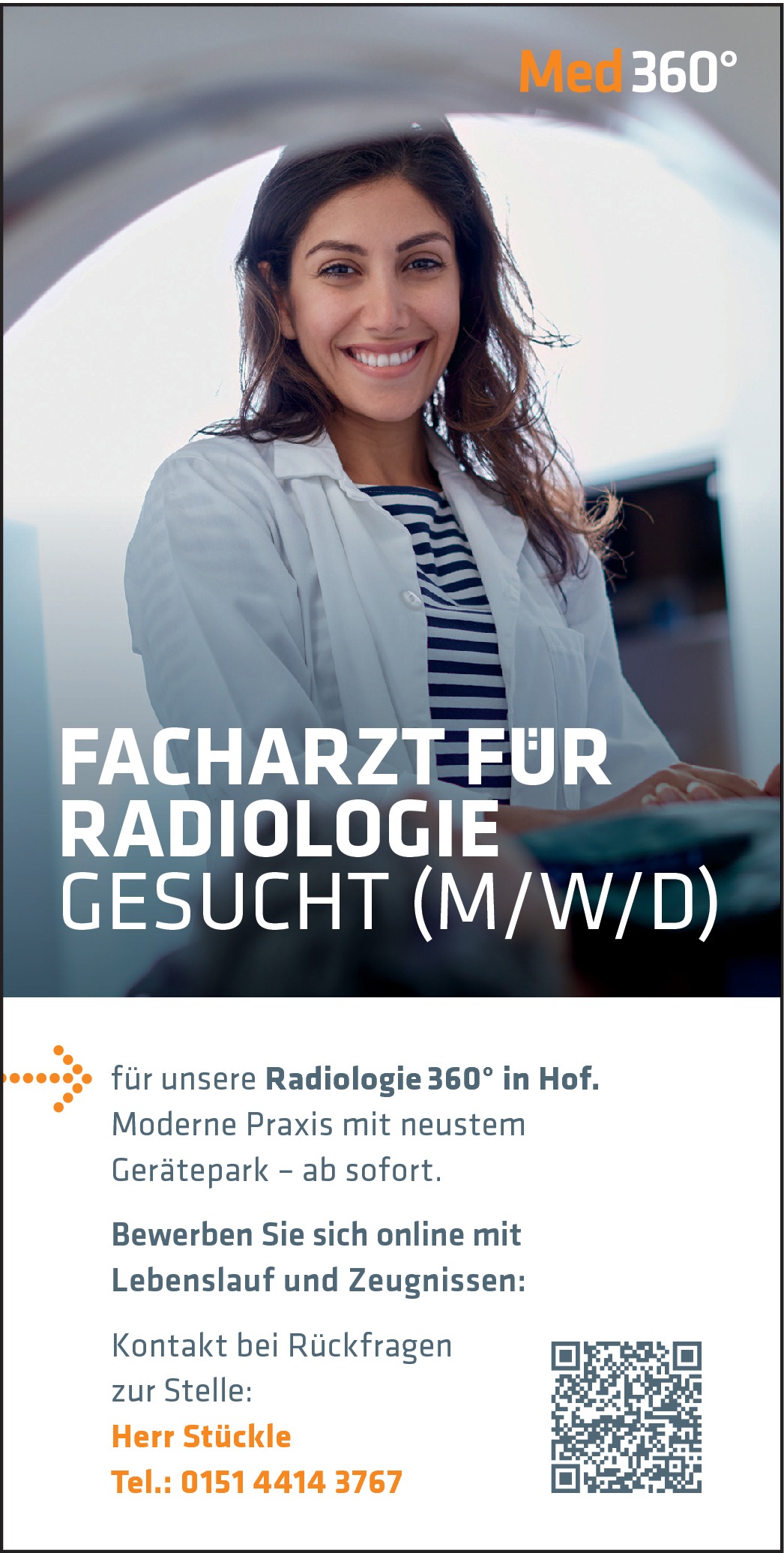 Facharzt/-ärztin - Radiologie m/w/d