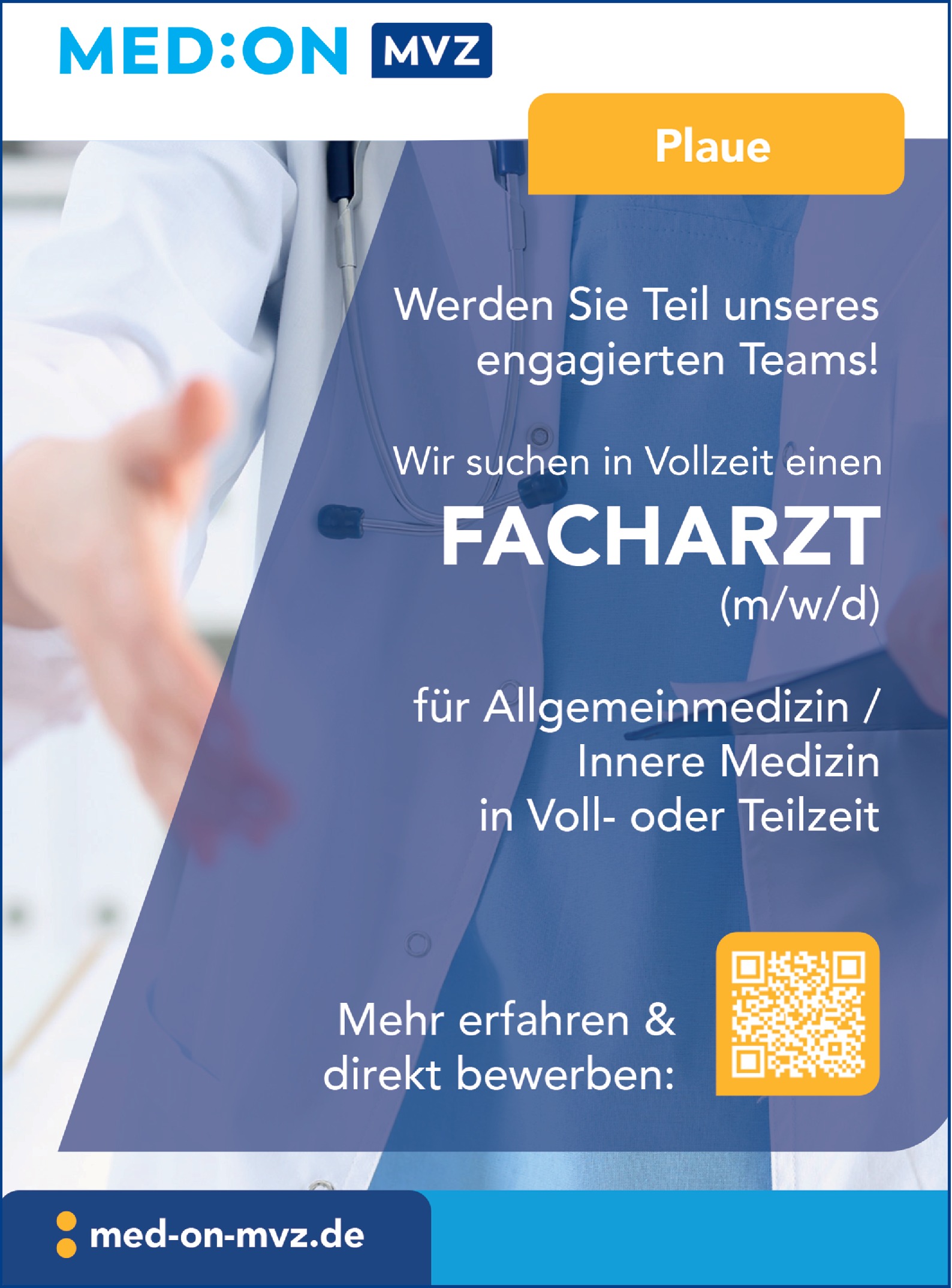 Facharzt/-ärztin Innere Medizin m/w/d