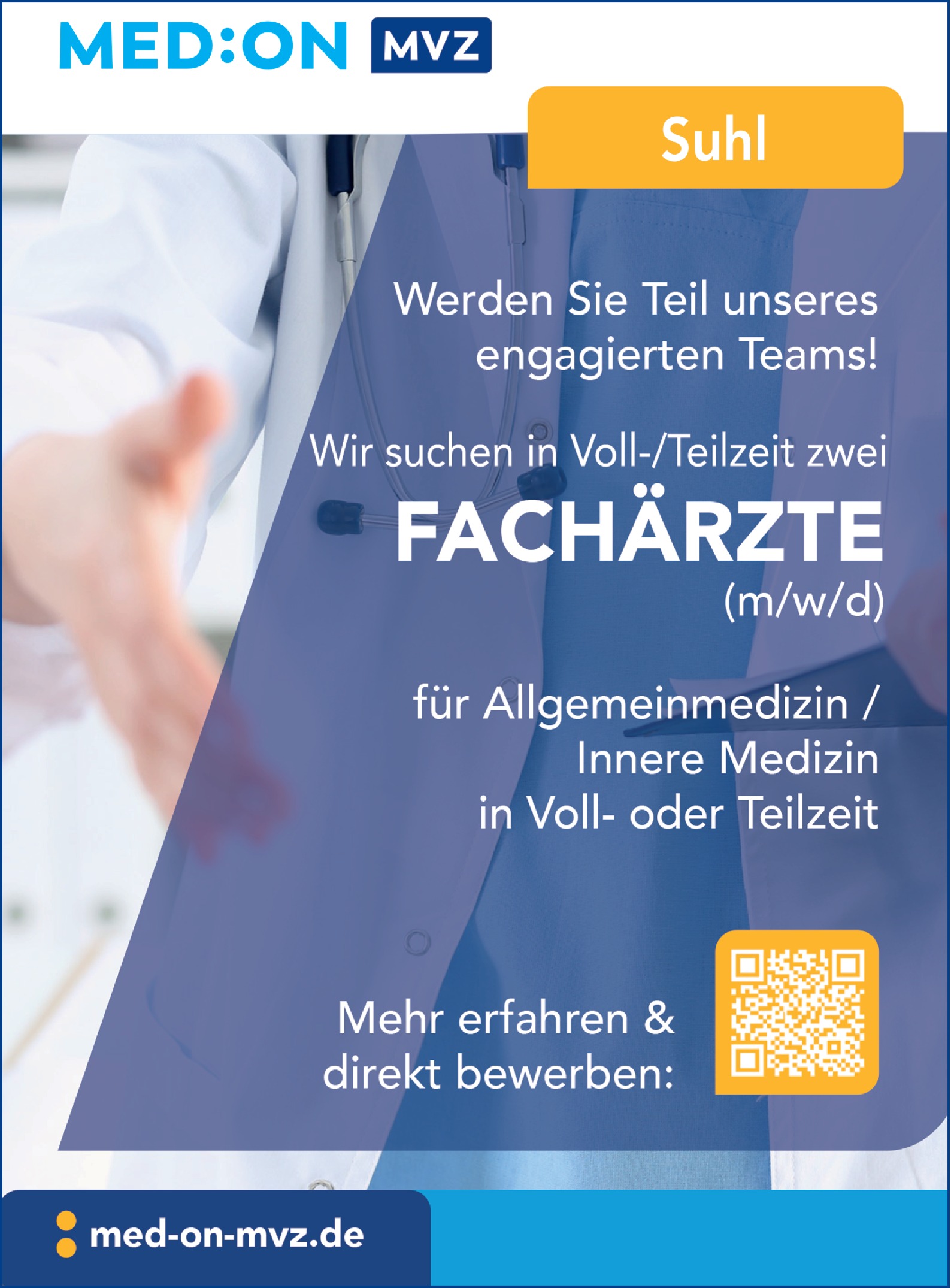 Facharzt/-ärztin Allgemeinmedizin m/w/d