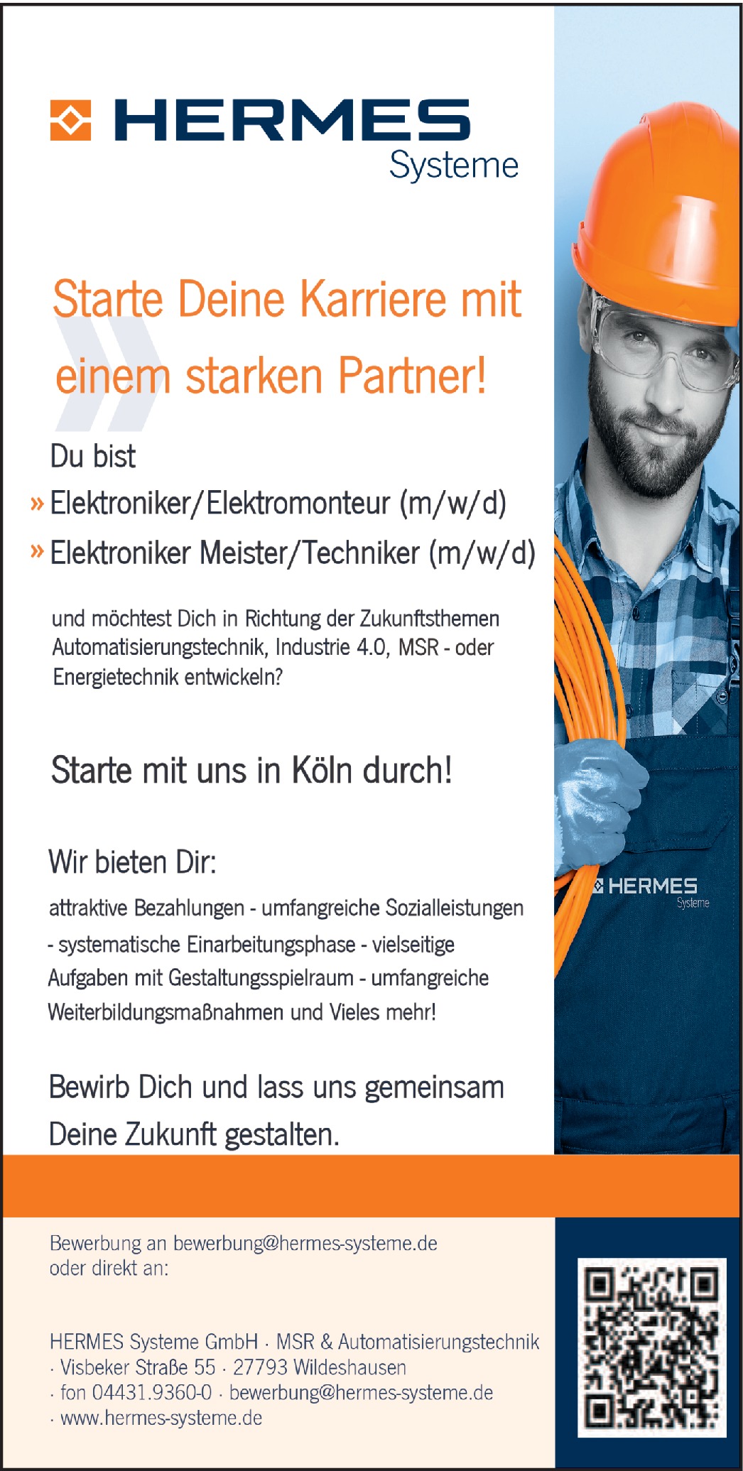 Elektroniker m/w/d
