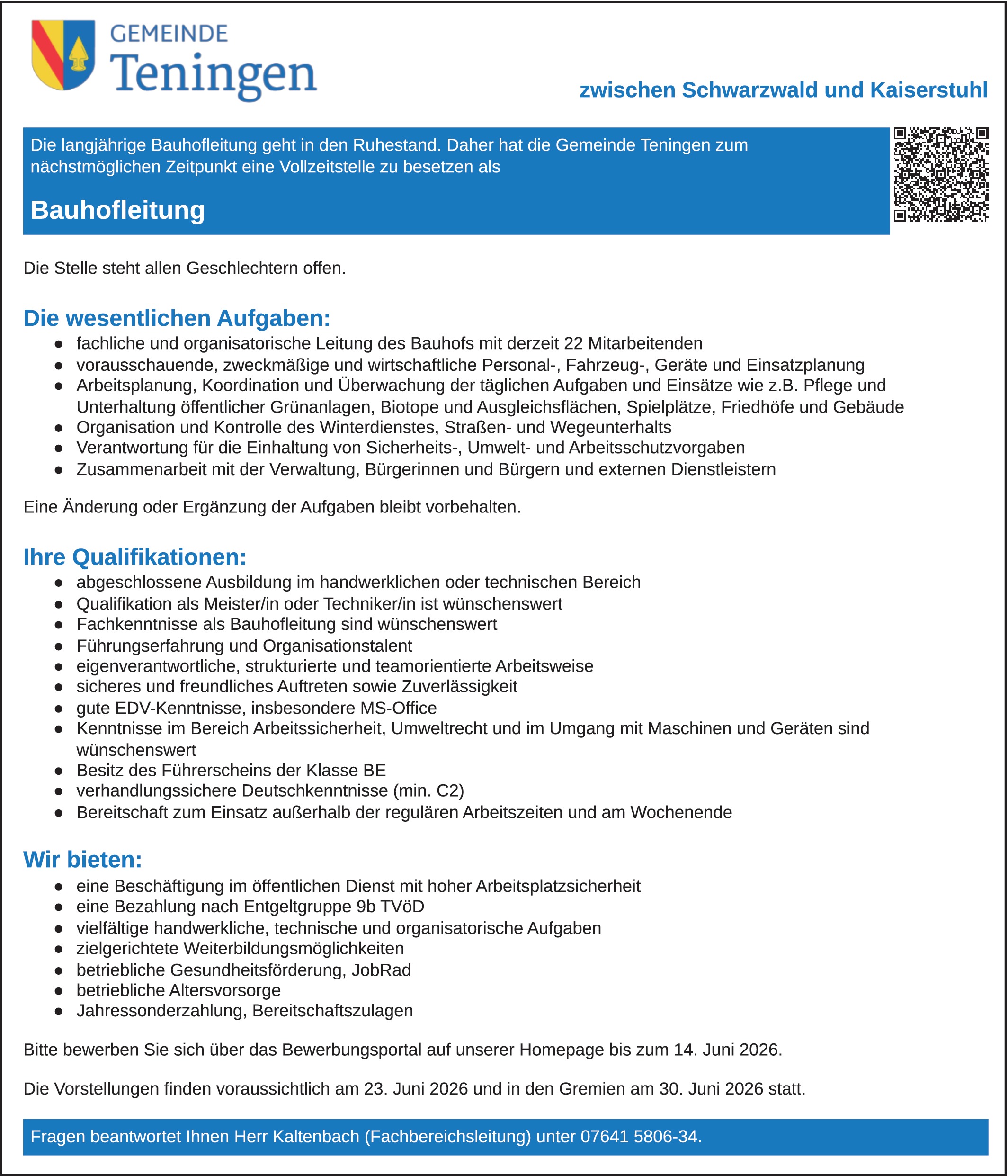 Techniker m/w/d