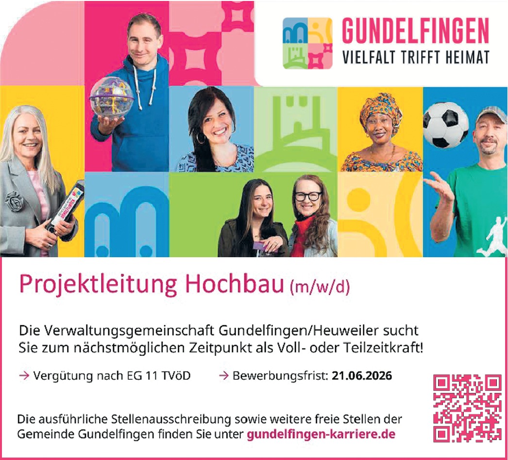 Projektleiter / Projektleiterin Hochbau 
