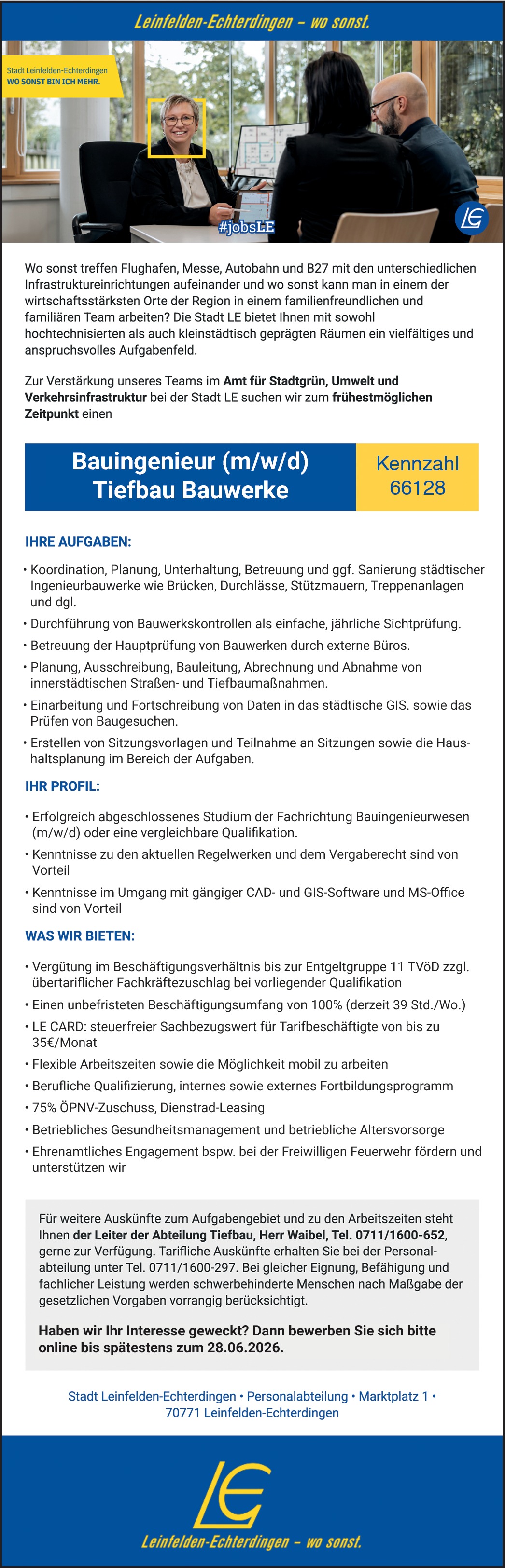 Bauingenieur (m/w/d)