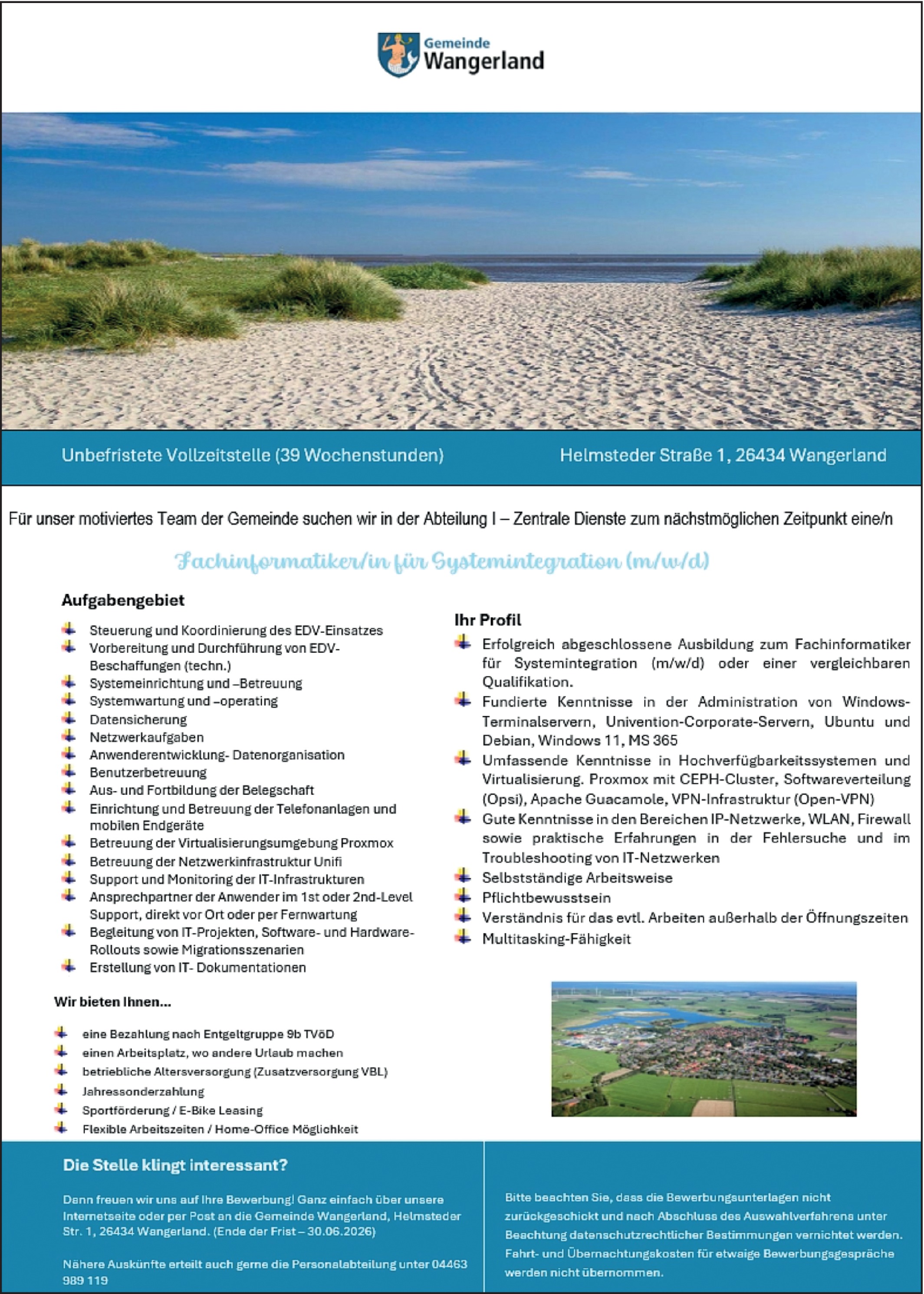 Fachinformatiker Systemintegration (m/w/d)
