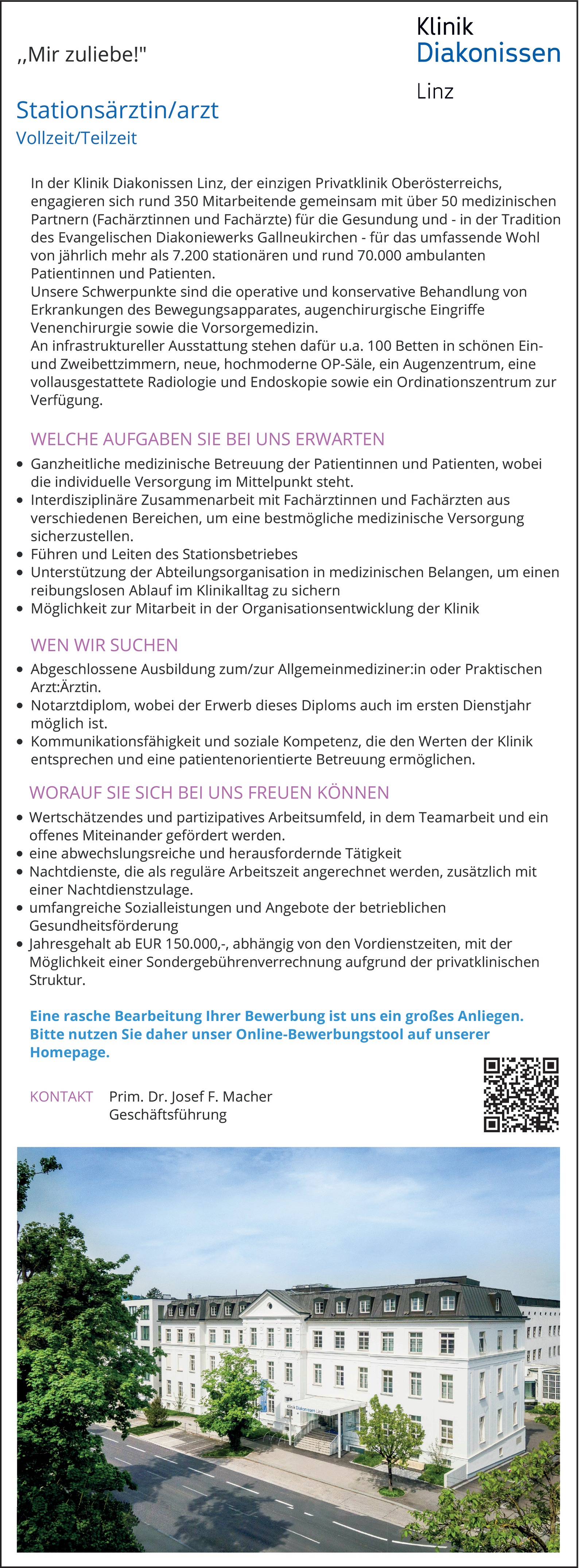 Stationsärztin/arzt Allgemeinmedizin