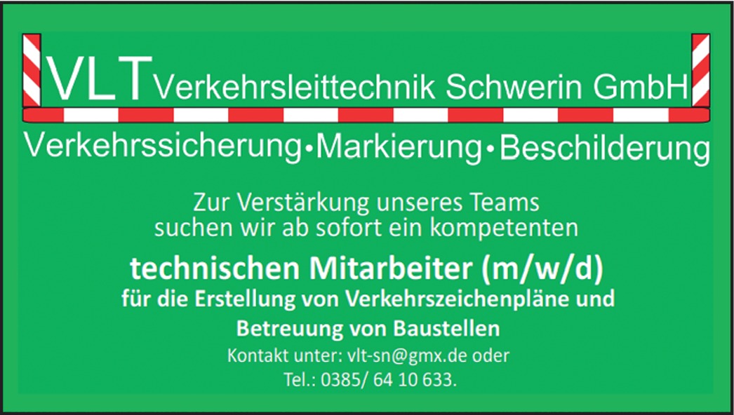 technischer Mitarbeiter m/w/d
