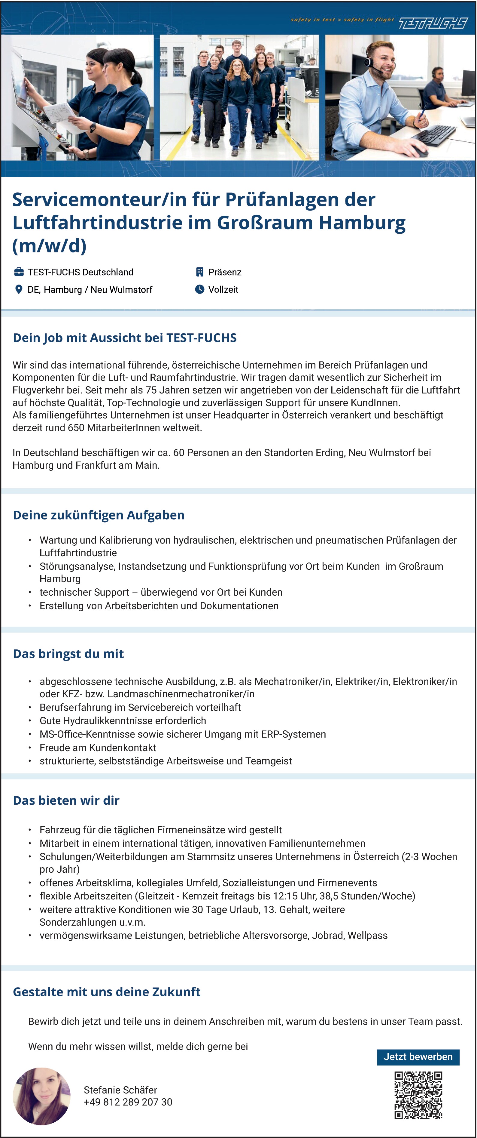 Servicemonteur/in m/w/d