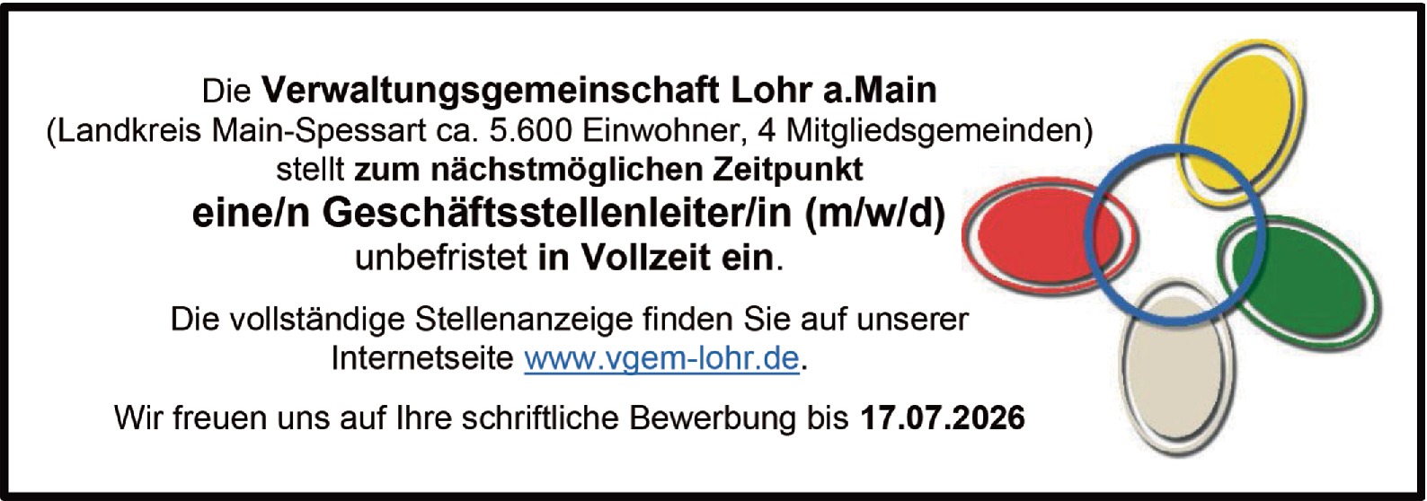 Geschäftsstellenleiter (m/w/d)