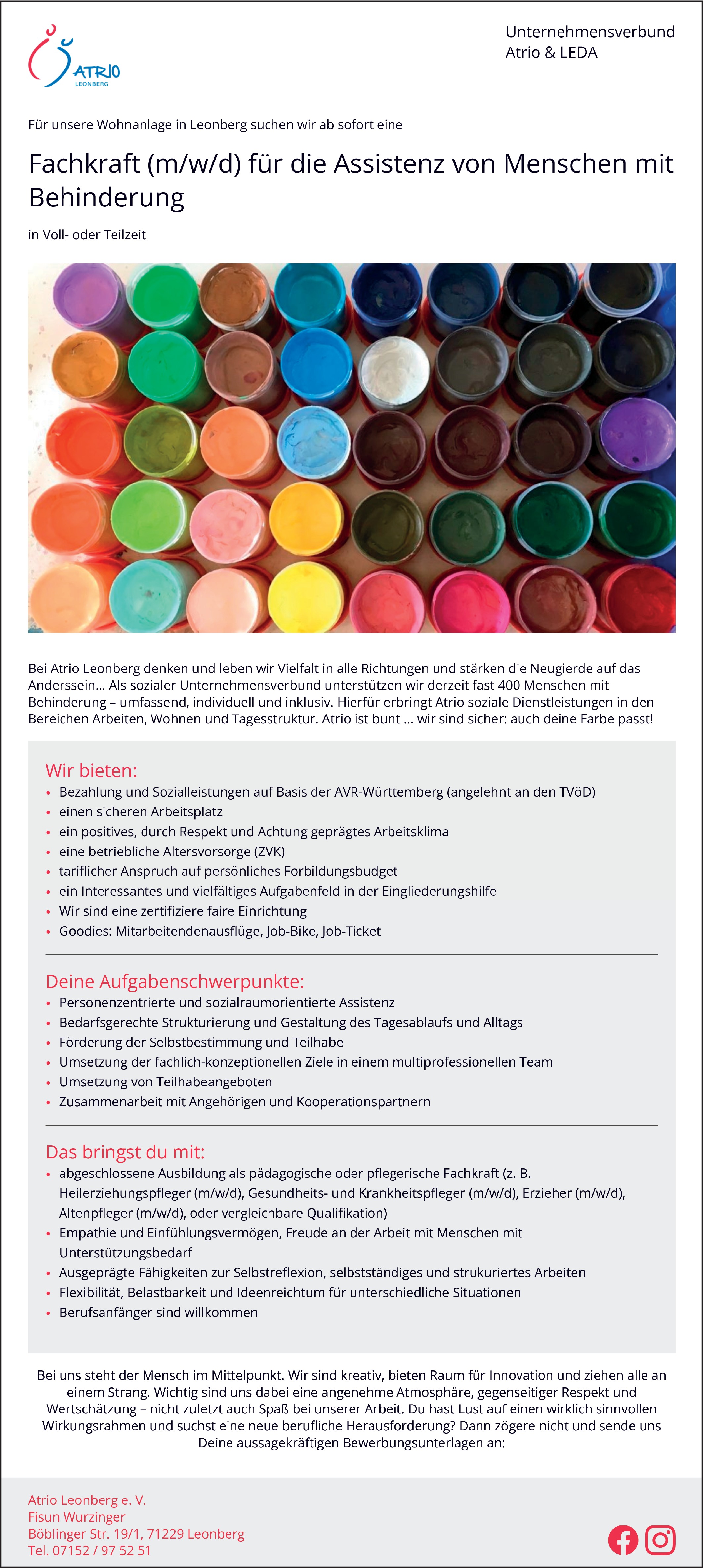 Erzieher / Heilerziehungspfleger / Altenpfleger (m/w/d)