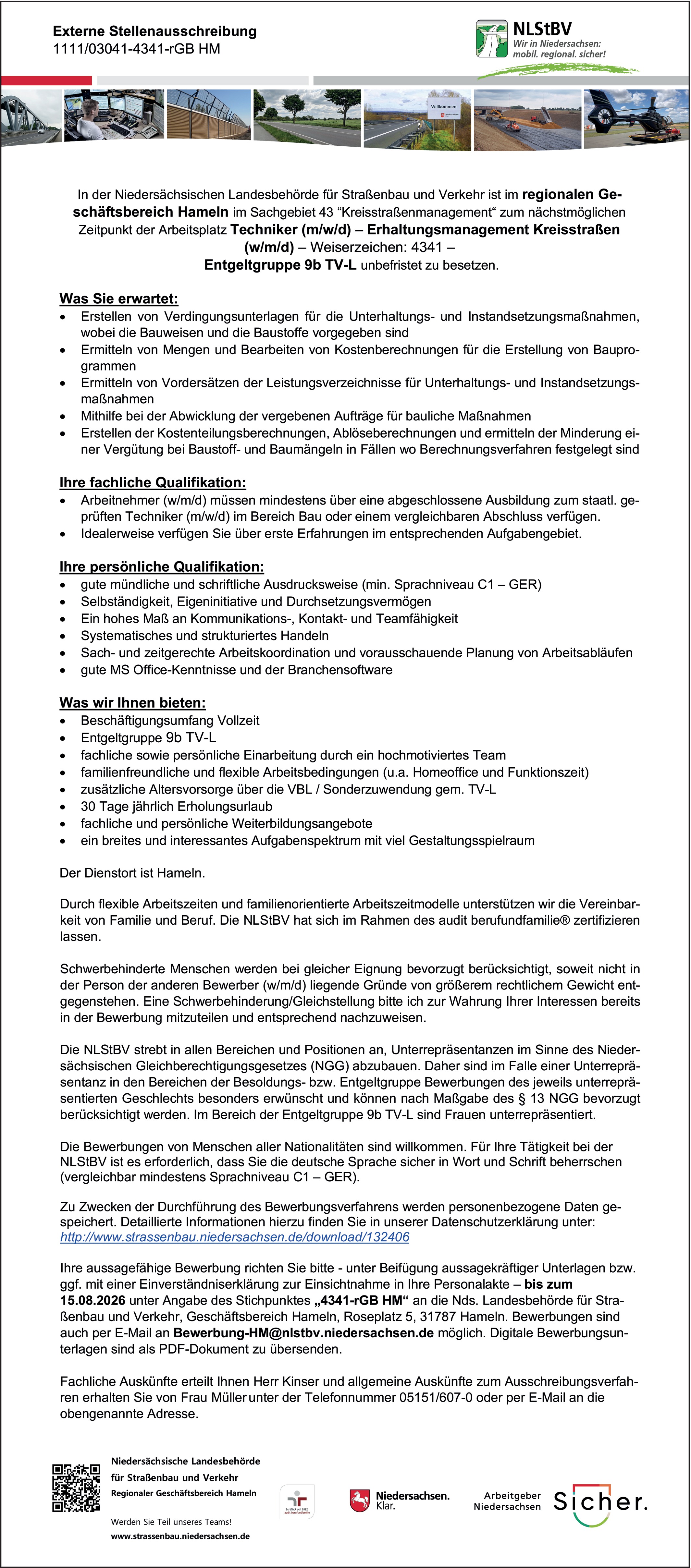 Bautechniker (m/w/d)