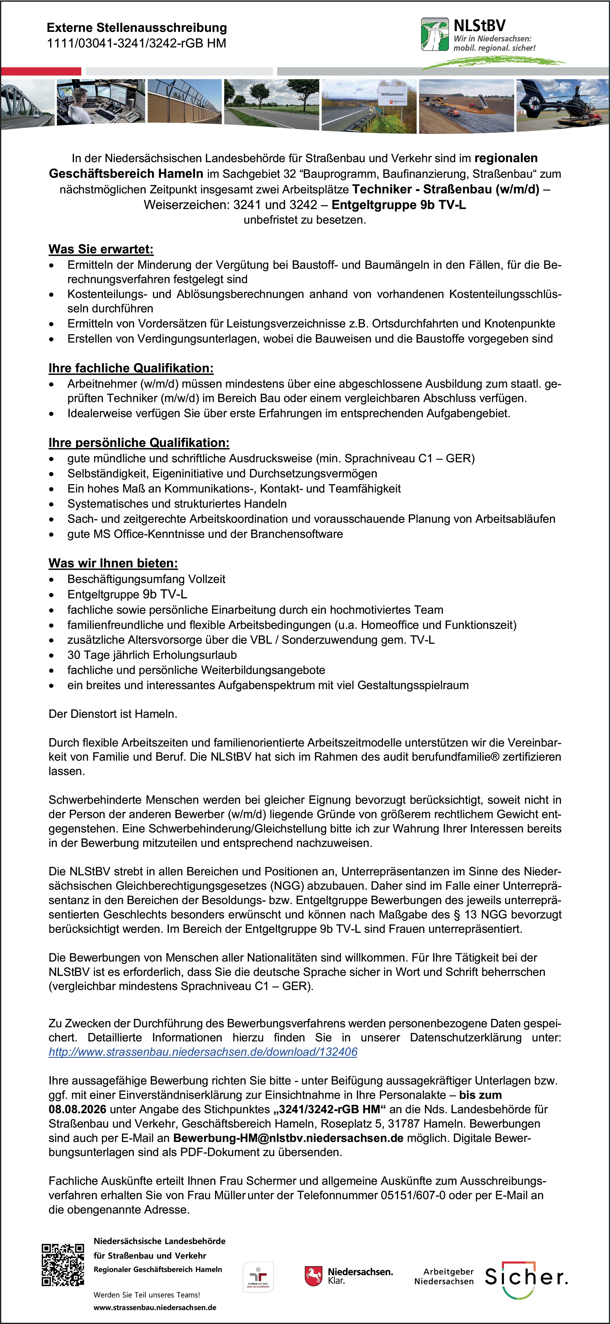 Bautechniker (m/w/d)