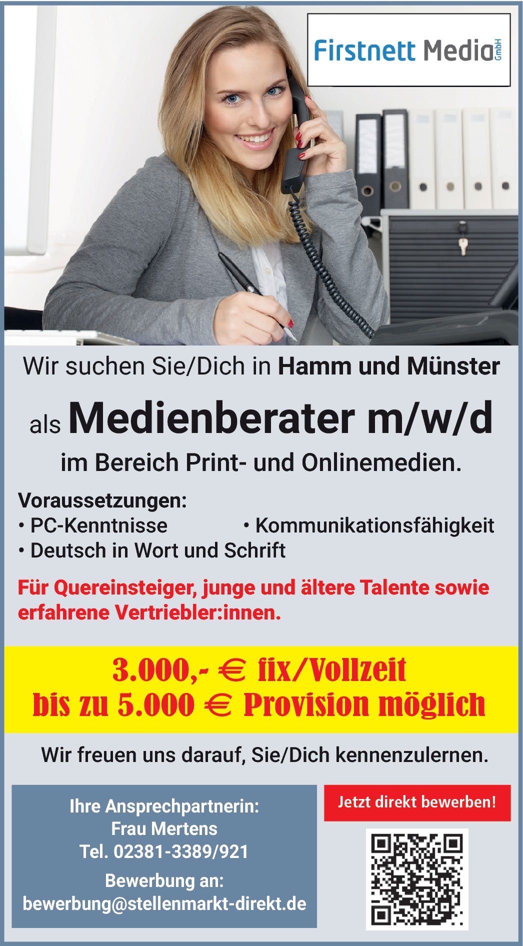 Medienberater m/w/d