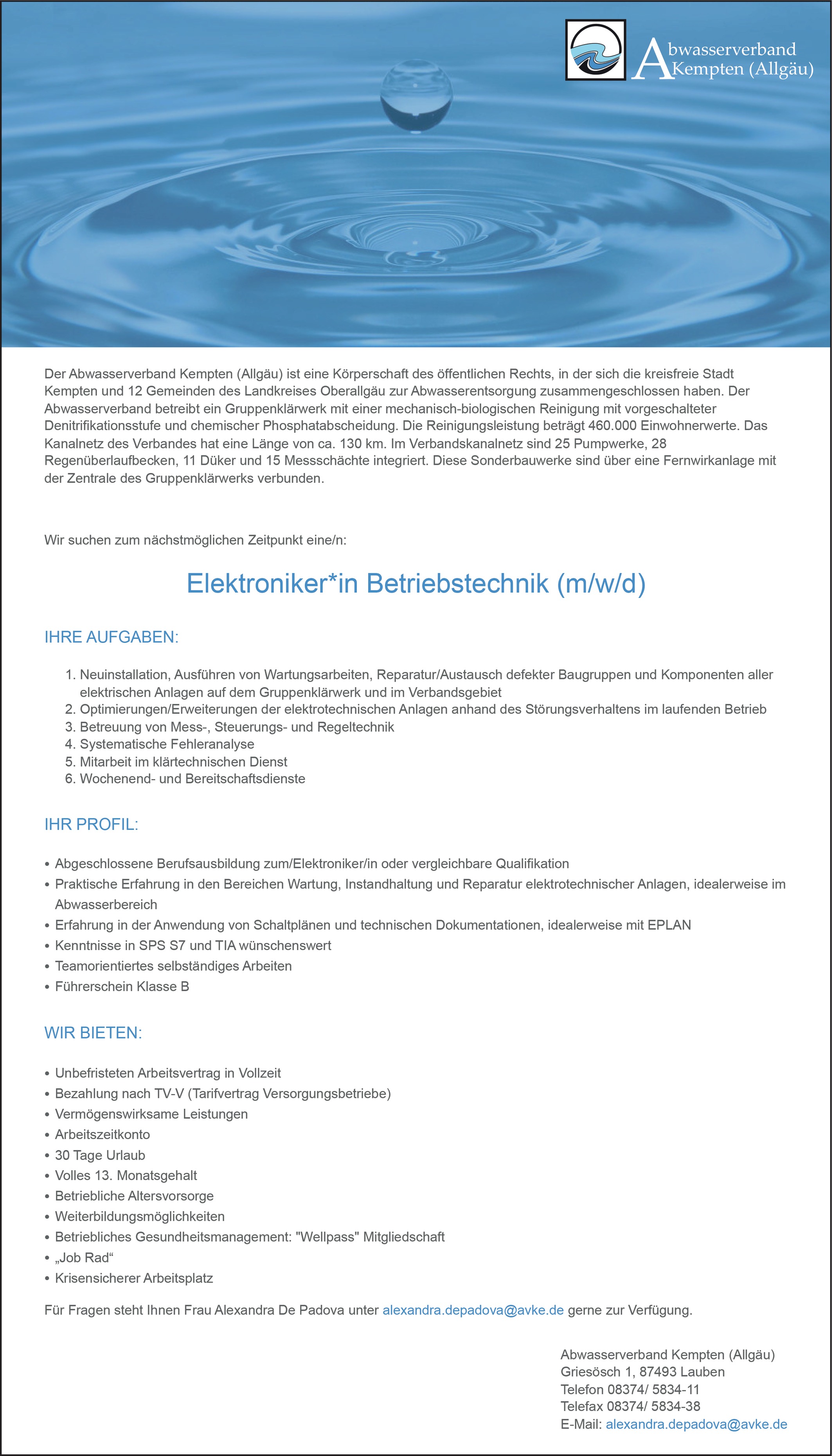 Elektroniker/in Betriebstechnik