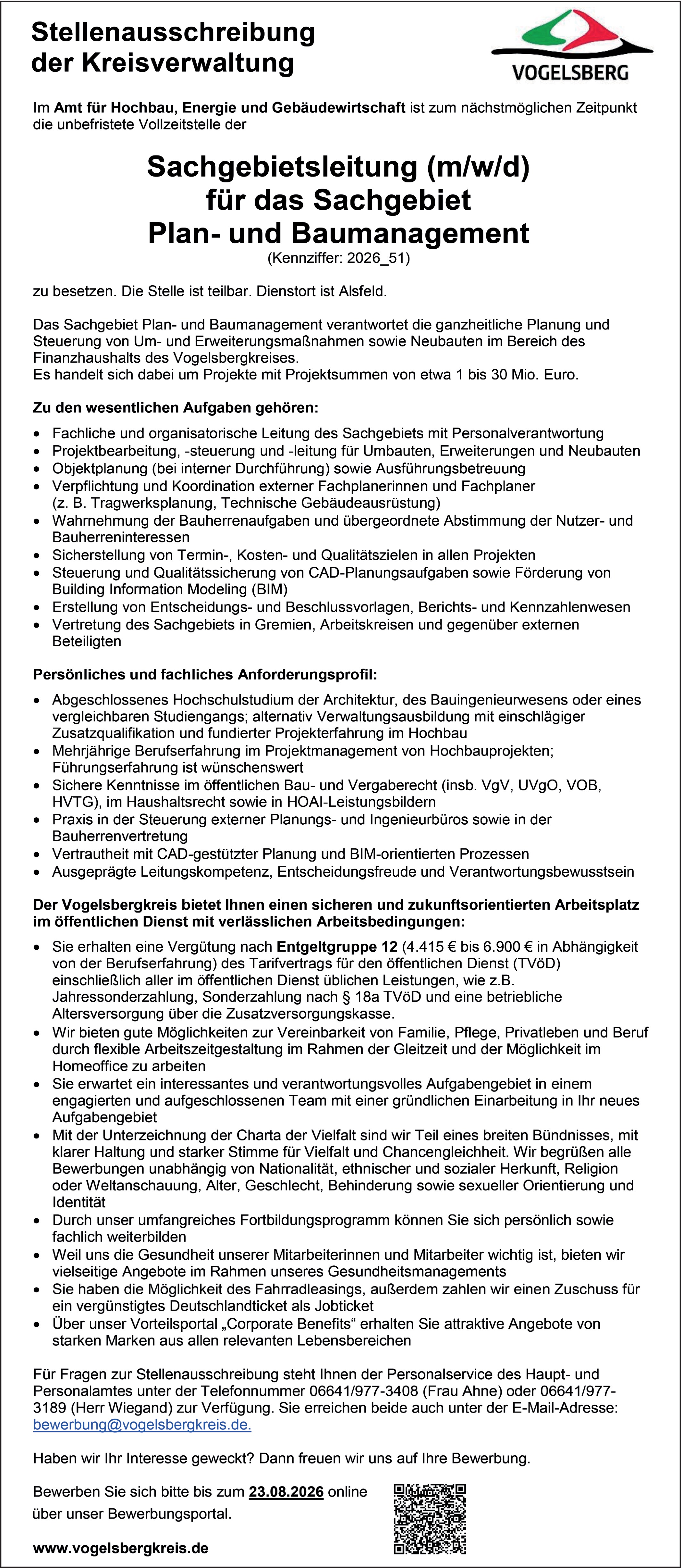 Bauingenieur (m/w/d)