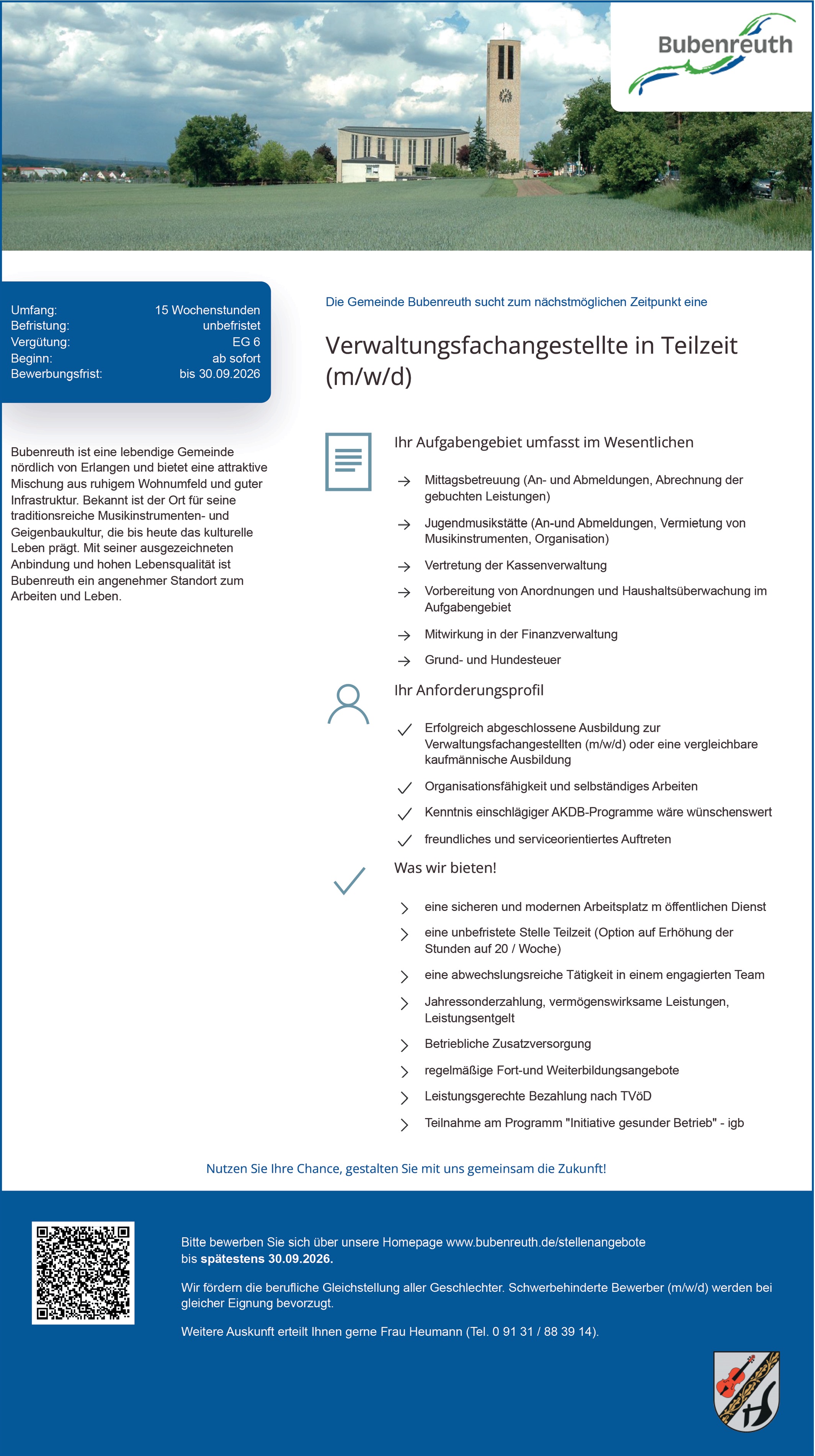 Verwaltungsfachangestellte (m/w/d)
