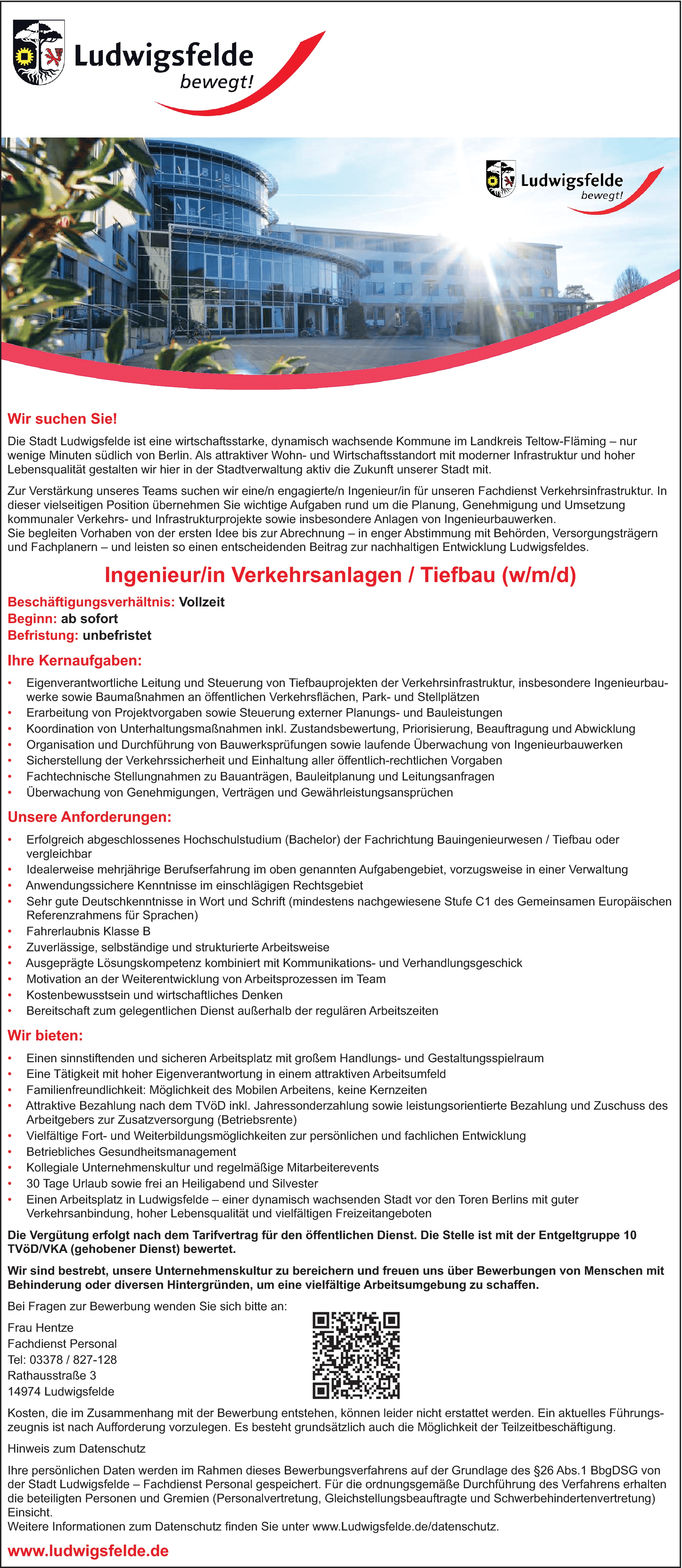 Bauingenieur (m/w/d)