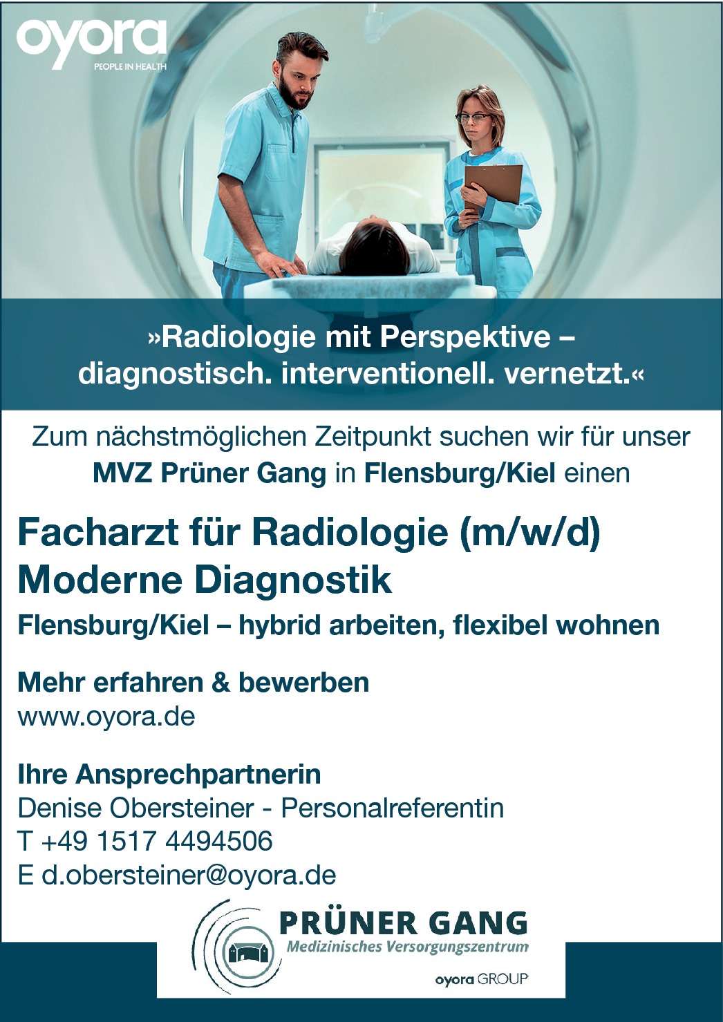 Facharzt für Radiologie m/w/d