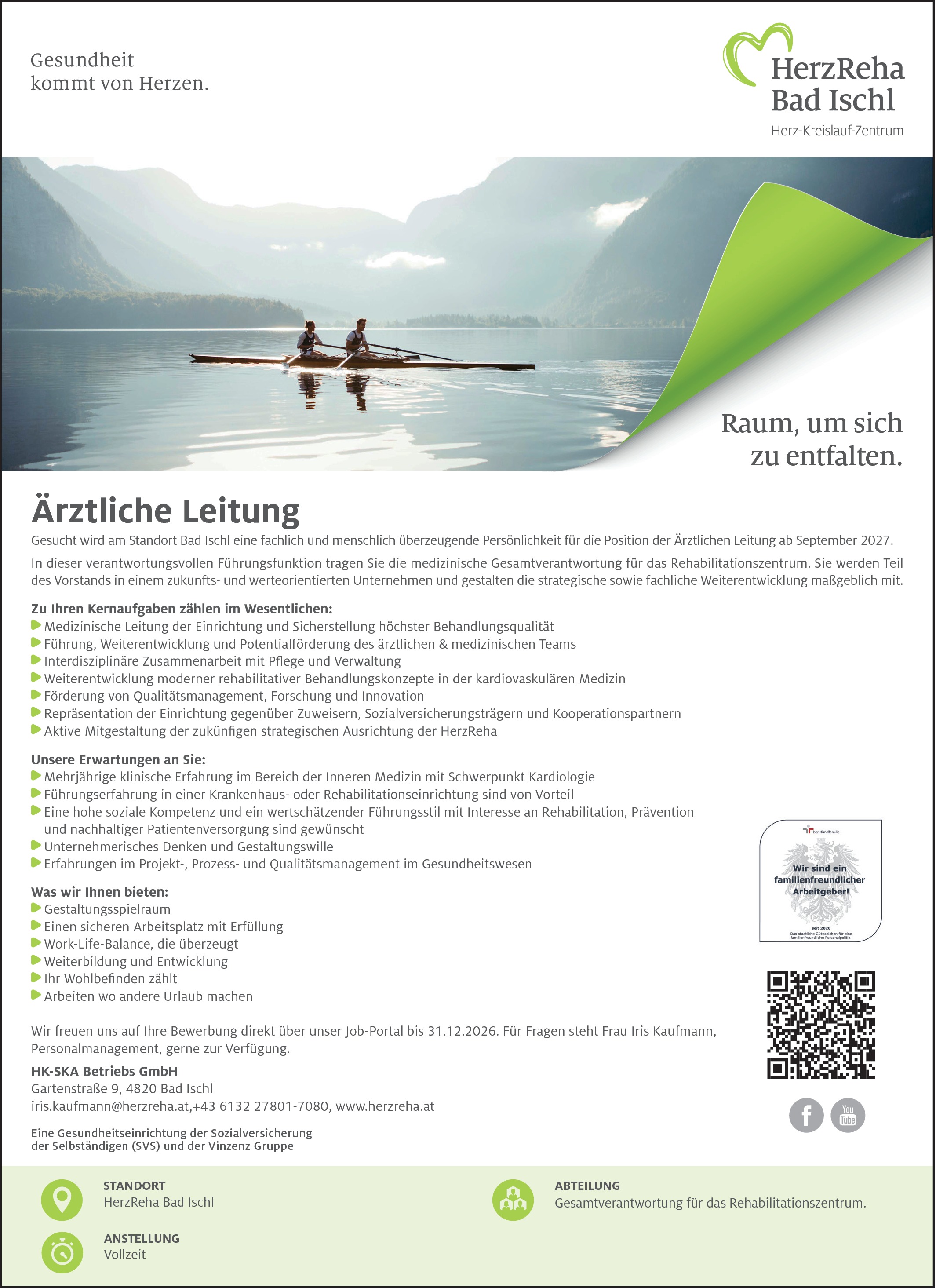 Ärztliche Leitung (w/m/d) 