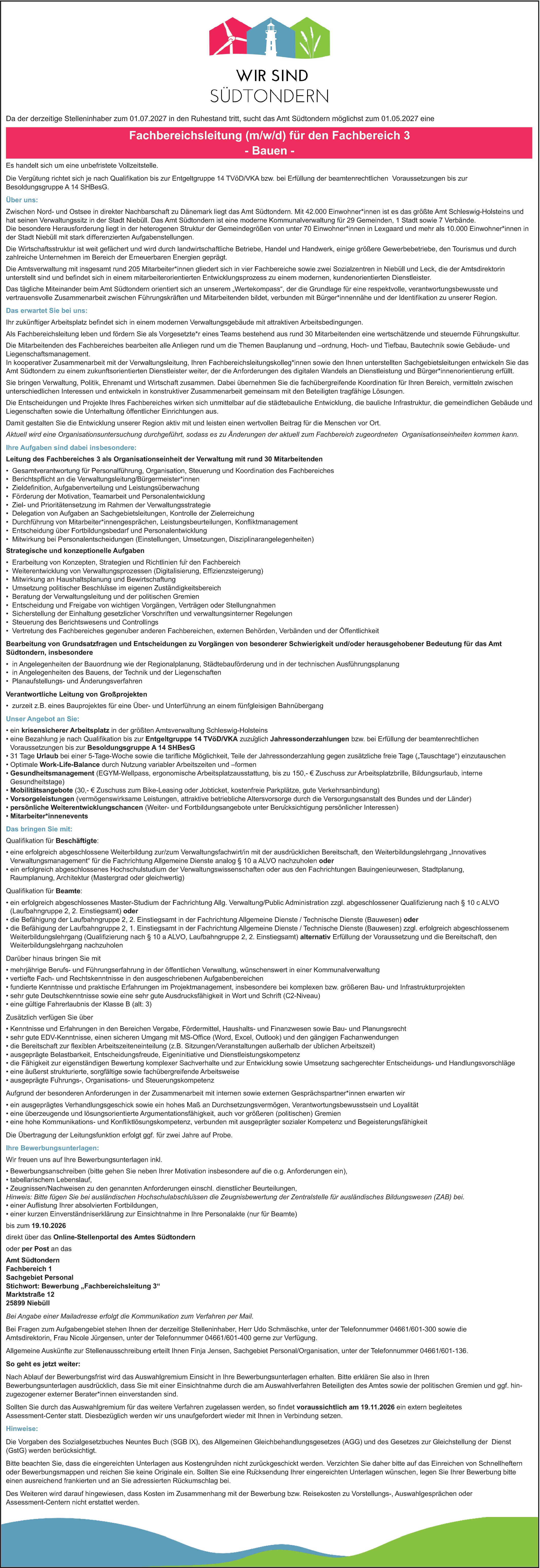 Architekt/in öffentlicher Dienst