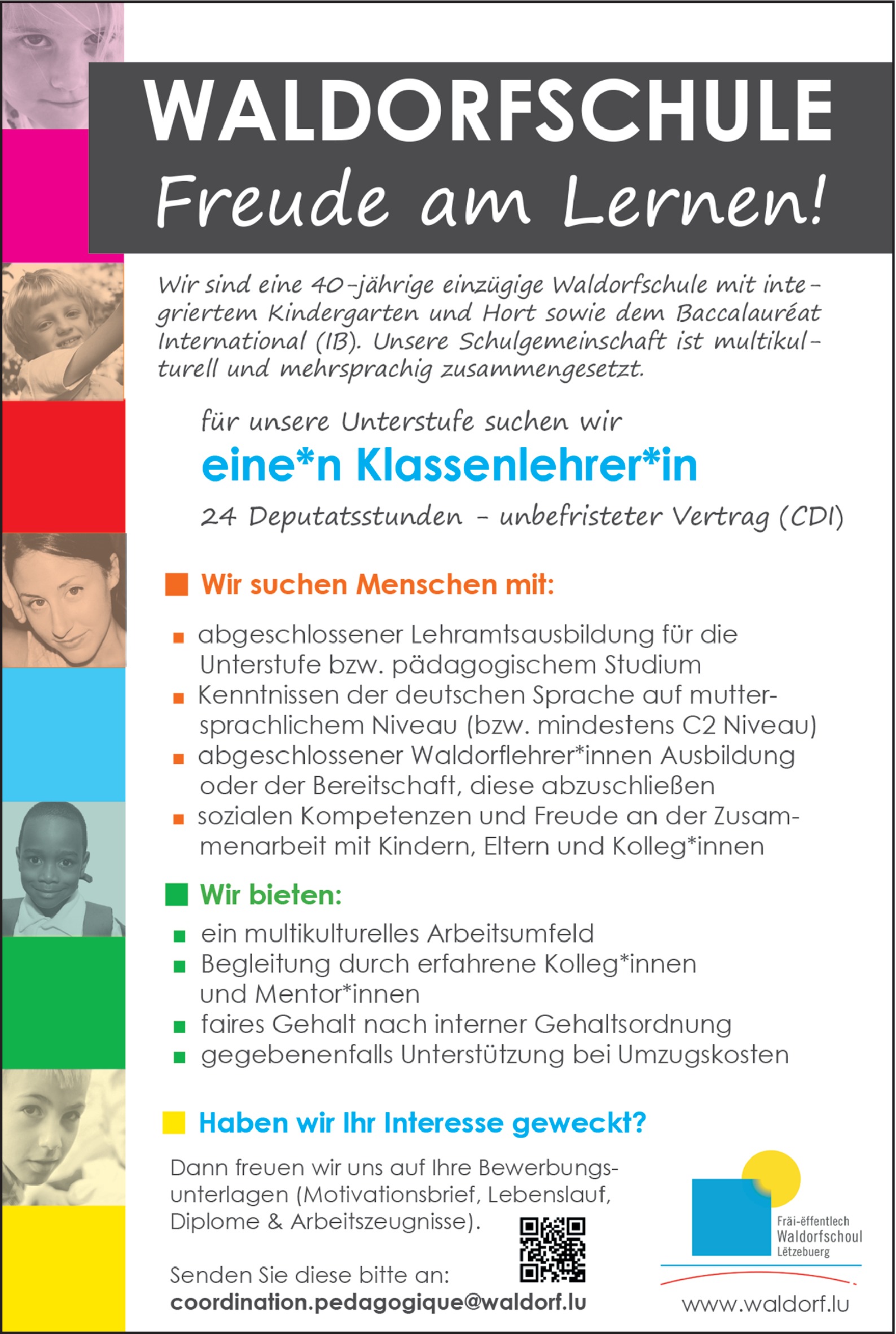 Klassenlehrer / Klassenlehrerin