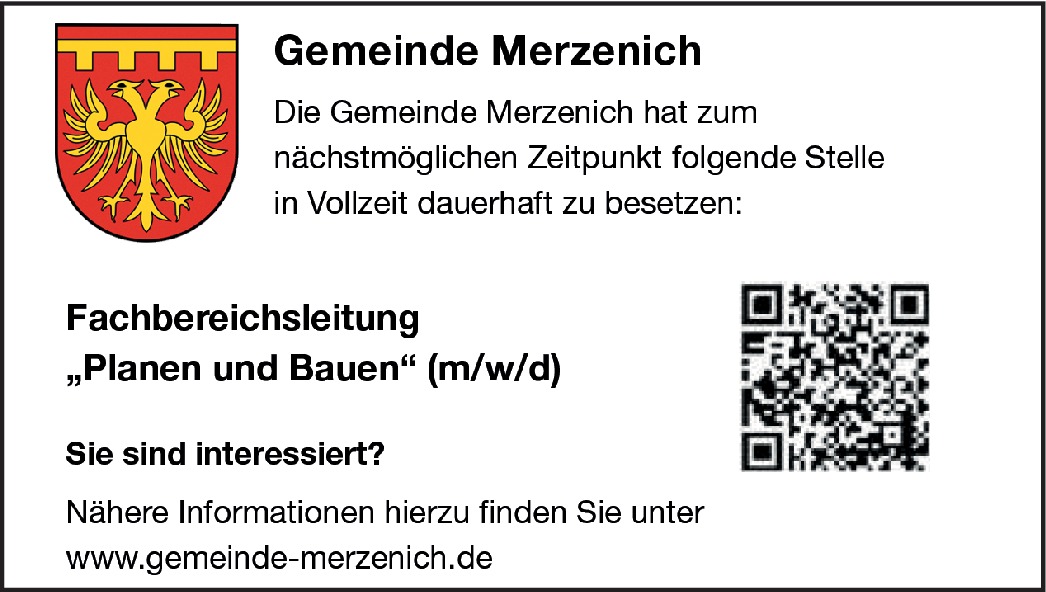 Fachbereichsleitung (m/w/d)