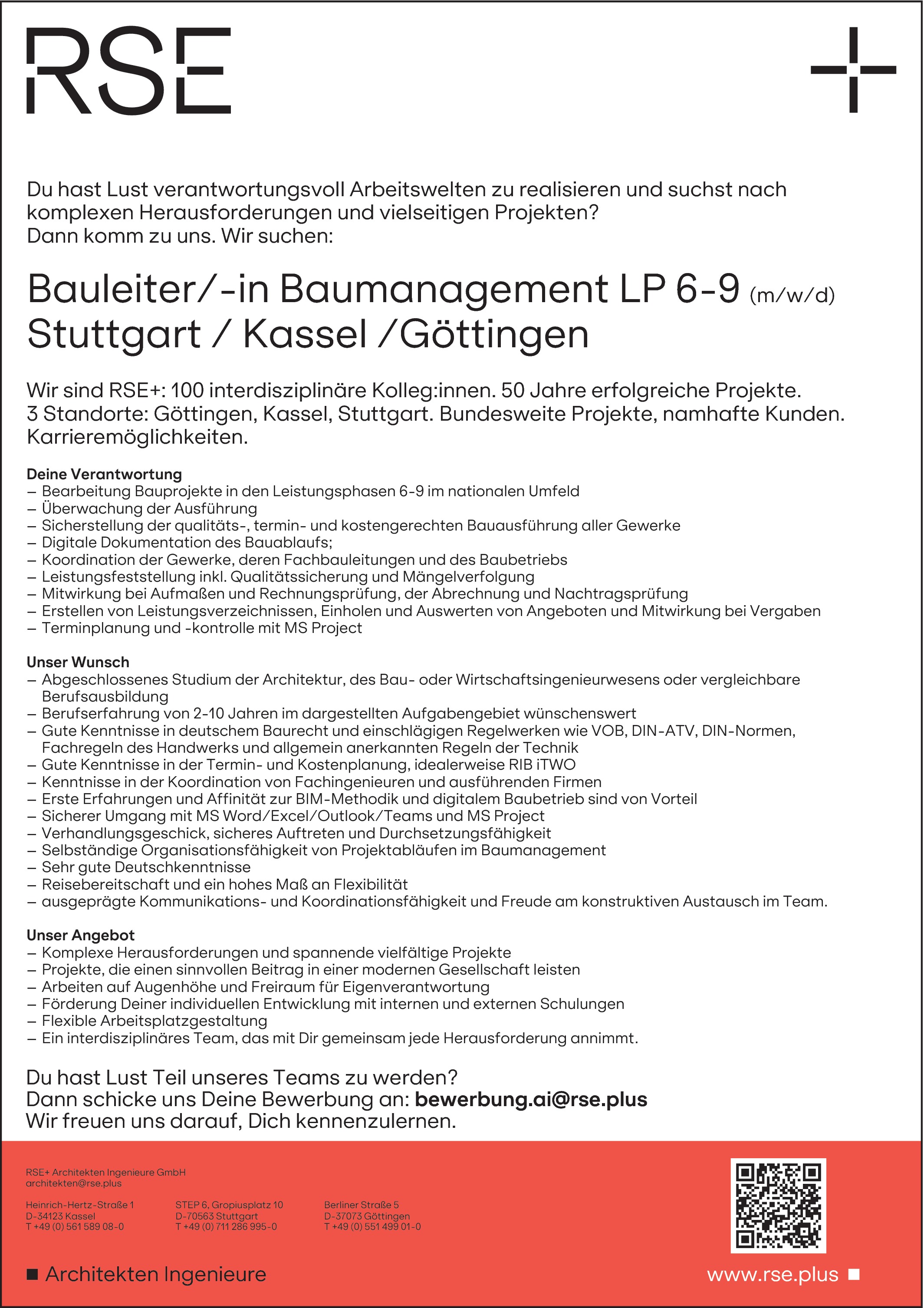 Bauleiter m/w/d